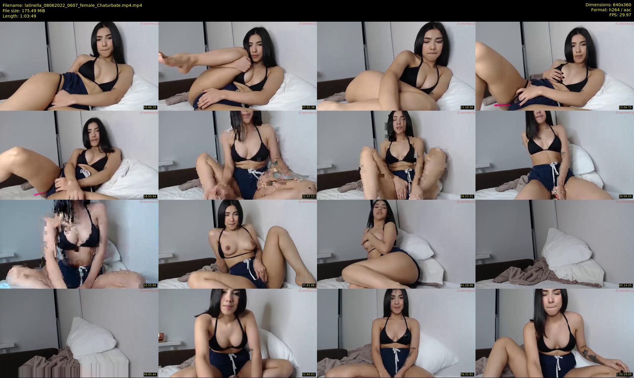 latinella — 64 minute Chaturbate female cam show recording, 360p, Jun 8, 2022