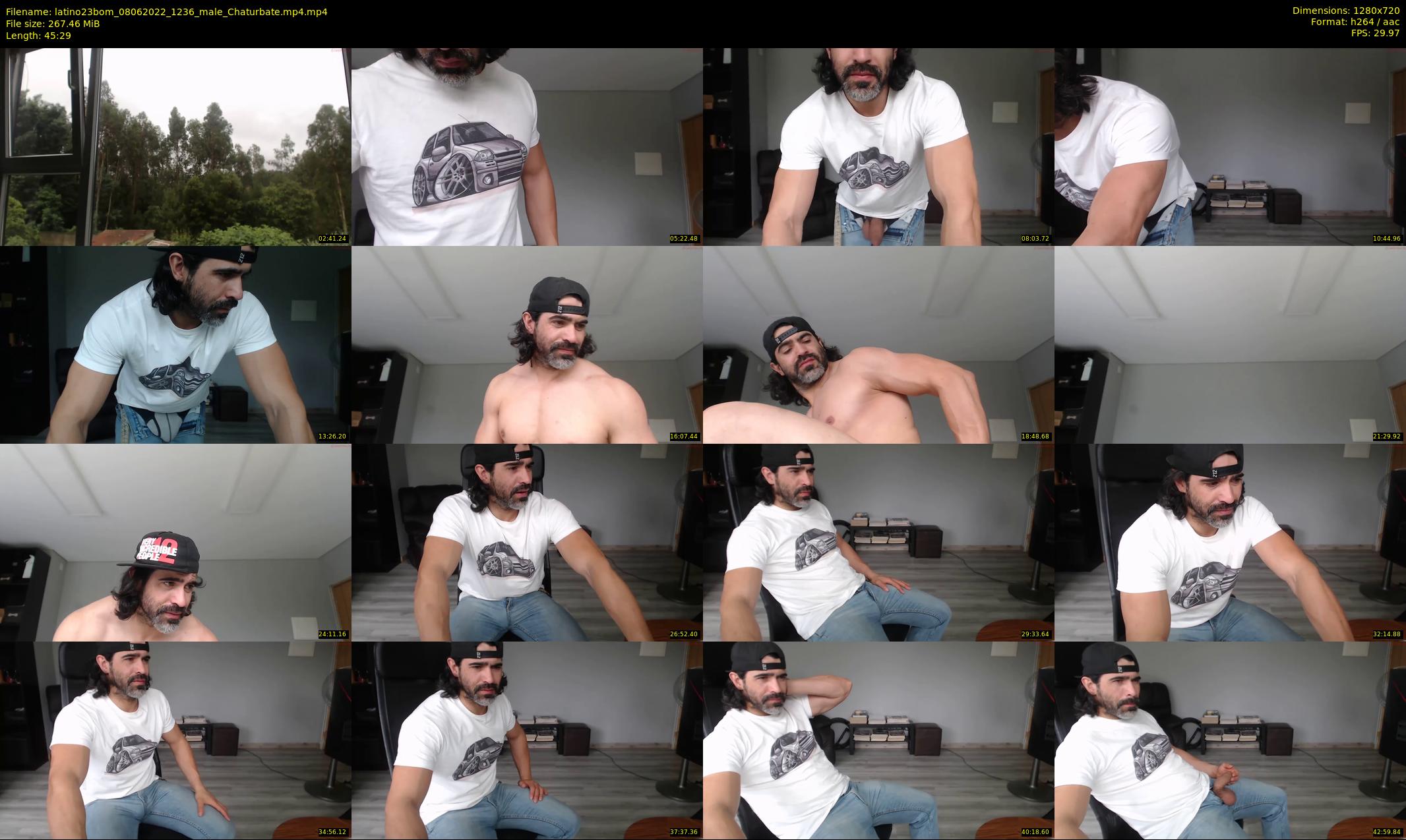 latino23bom — 46 minute Chaturbate male cam show recording, 720p, Jun 8, 2022