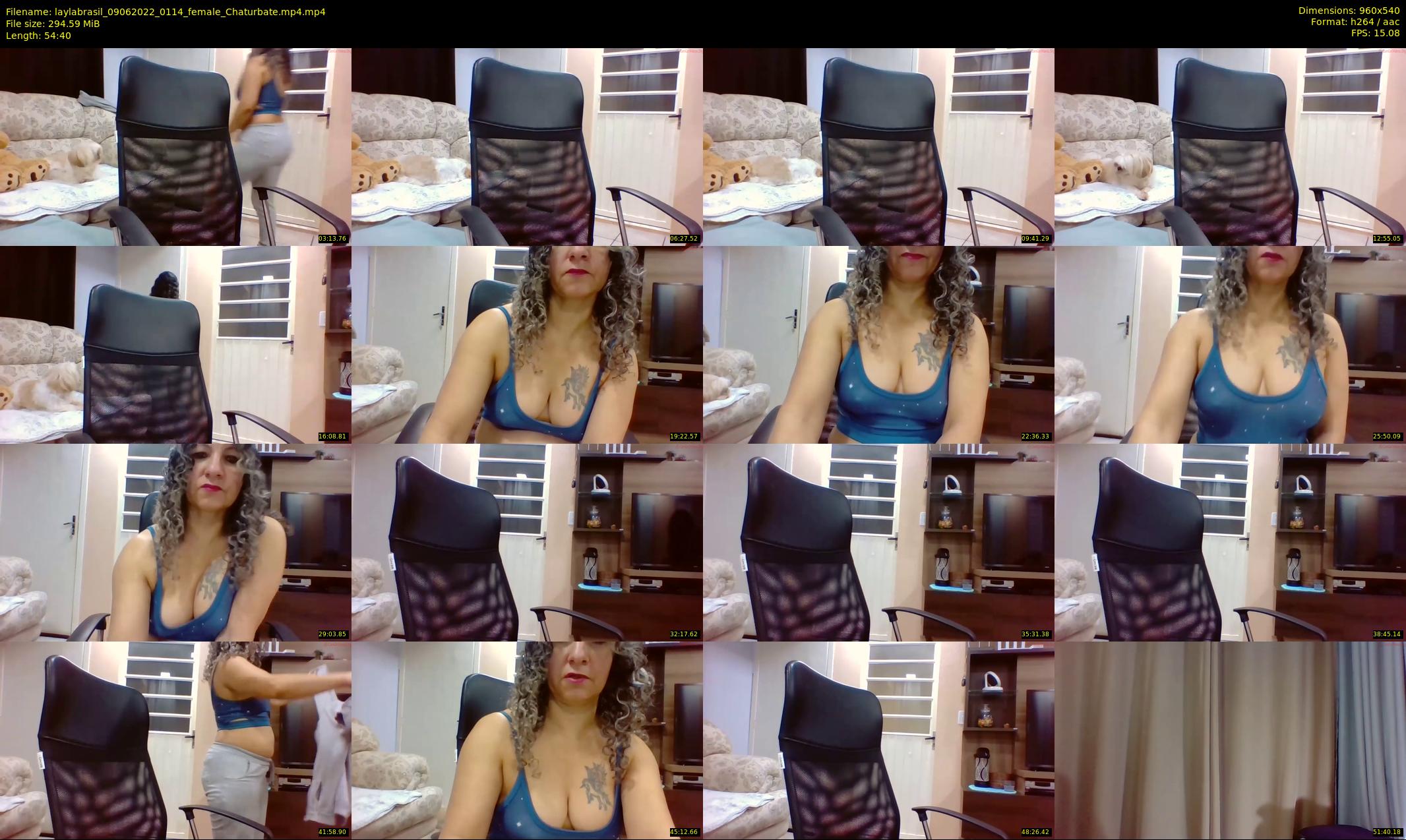 laylabrasil — 55 minute Chaturbate female cam show recording, 480p, Jun 9, 2022