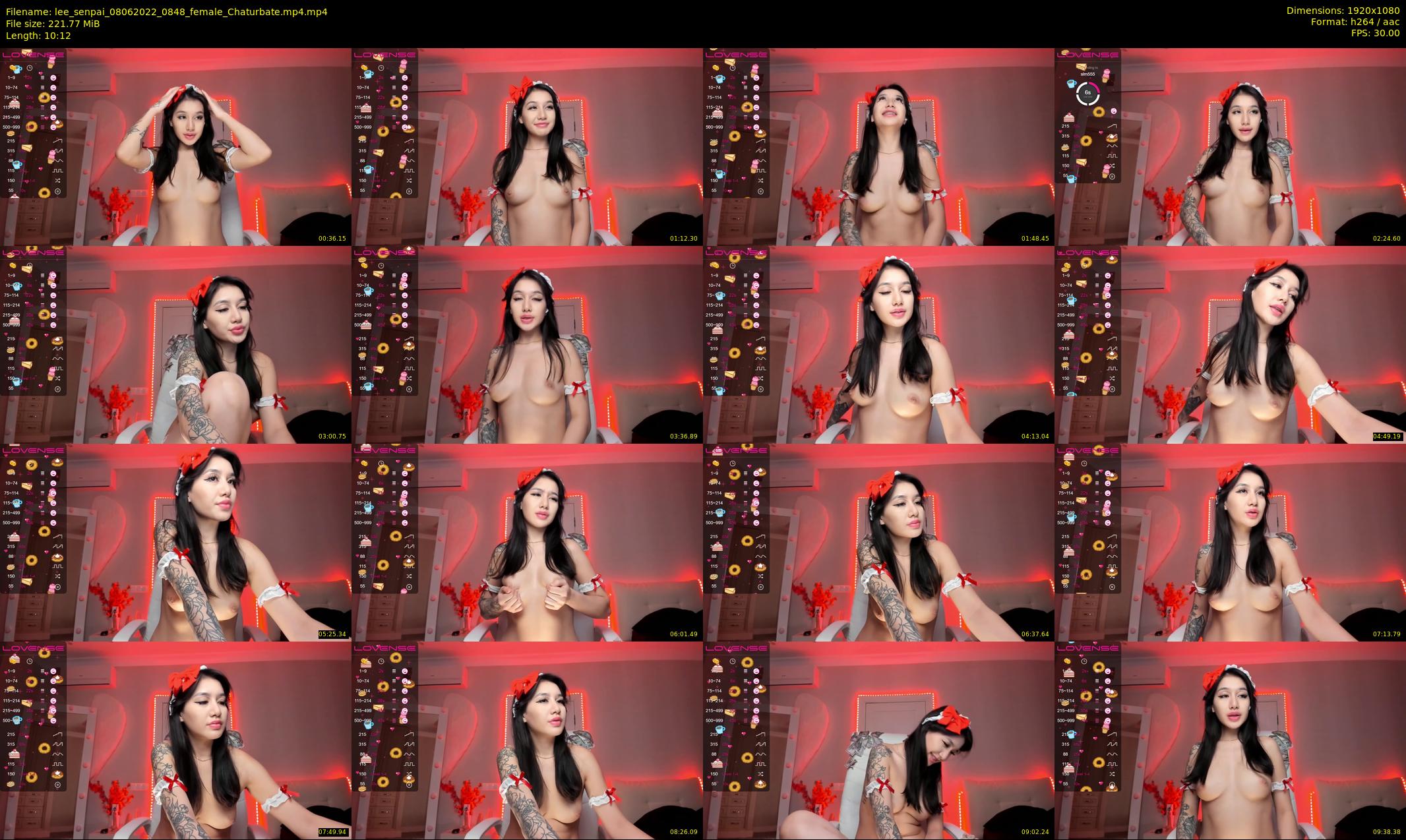 lee_senpai — 11 minute Chaturbate female cam show recording, 1080p, Jun 8, 2022