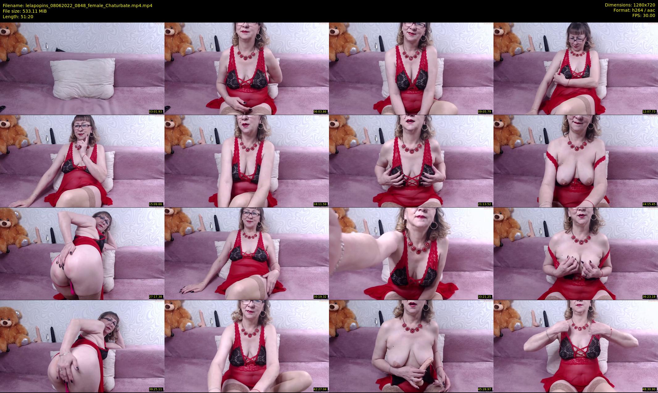 lelapopins — 52 minute Chaturbate female cam show recording, 720p, Jun 8, 2022