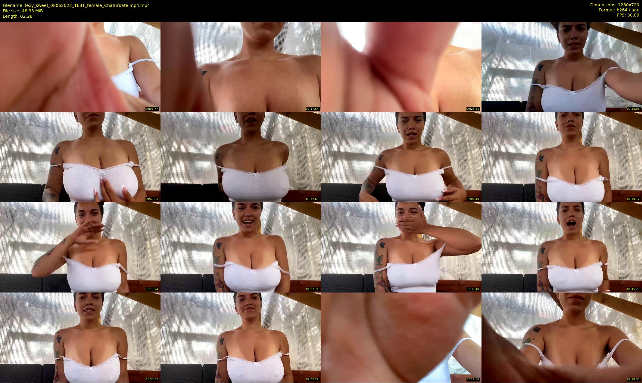 lexy_sweet — 3 minute Chaturbate female cam show recording, 720p, Jun 8, 2022