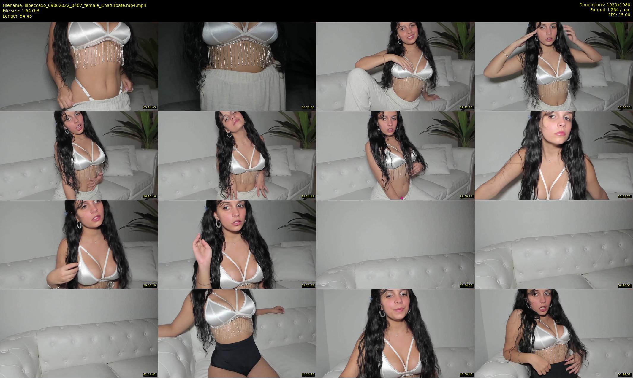 lilbeccaxo — 55 minute Chaturbate female cam show recording, 1080p, Jun 9, 2022