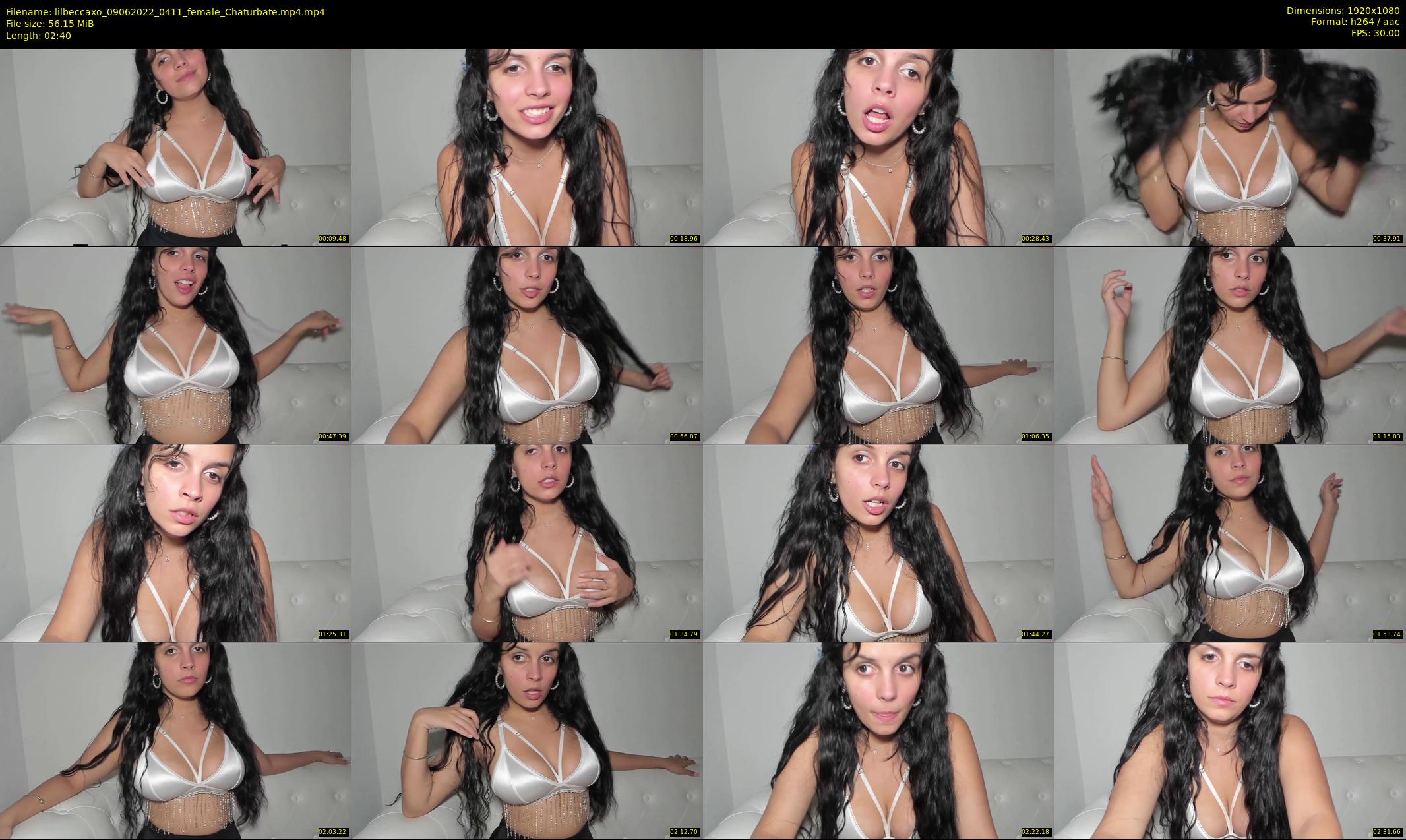 lilbeccaxo — 3 minute Chaturbate female cam show recording, 1080p, Jun 9, 2022