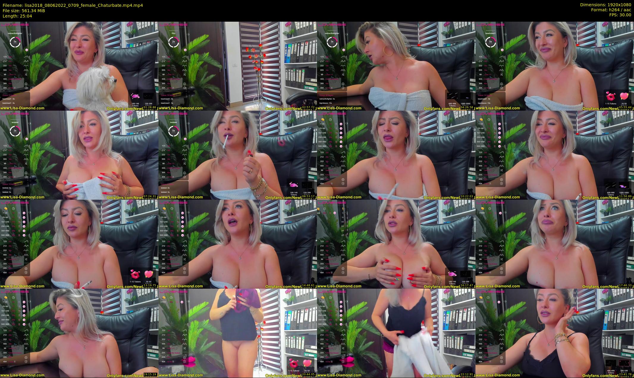 lisa2018 — 26 minute Chaturbate female cam show recording, 1080p, Jun 8, 2022