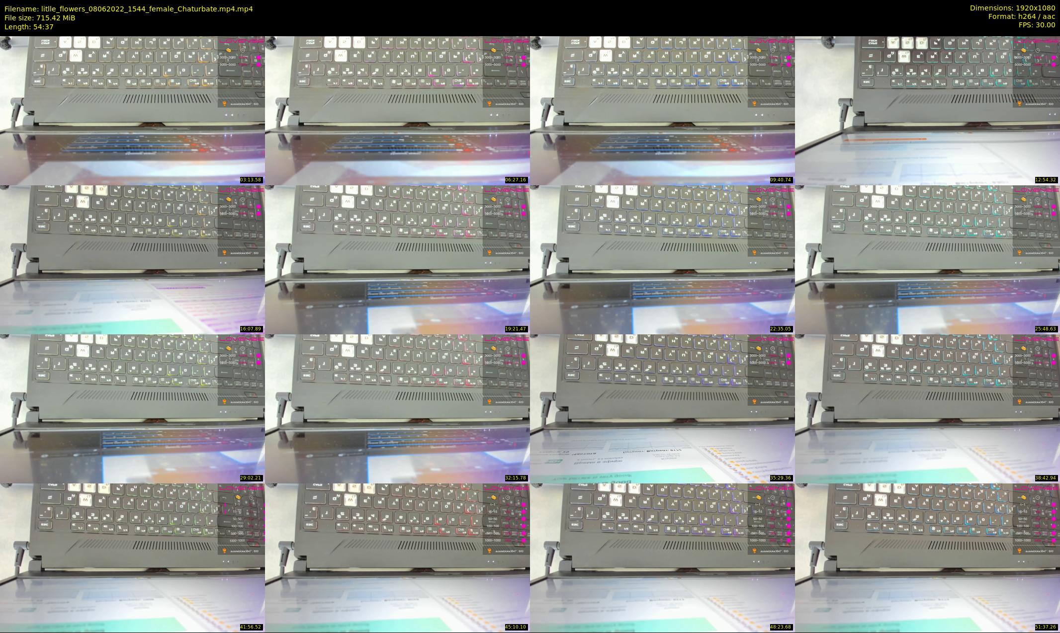 litlle_flowers — 55 minute Chaturbate female cam show recording, 1080p, Jun 8, 2022