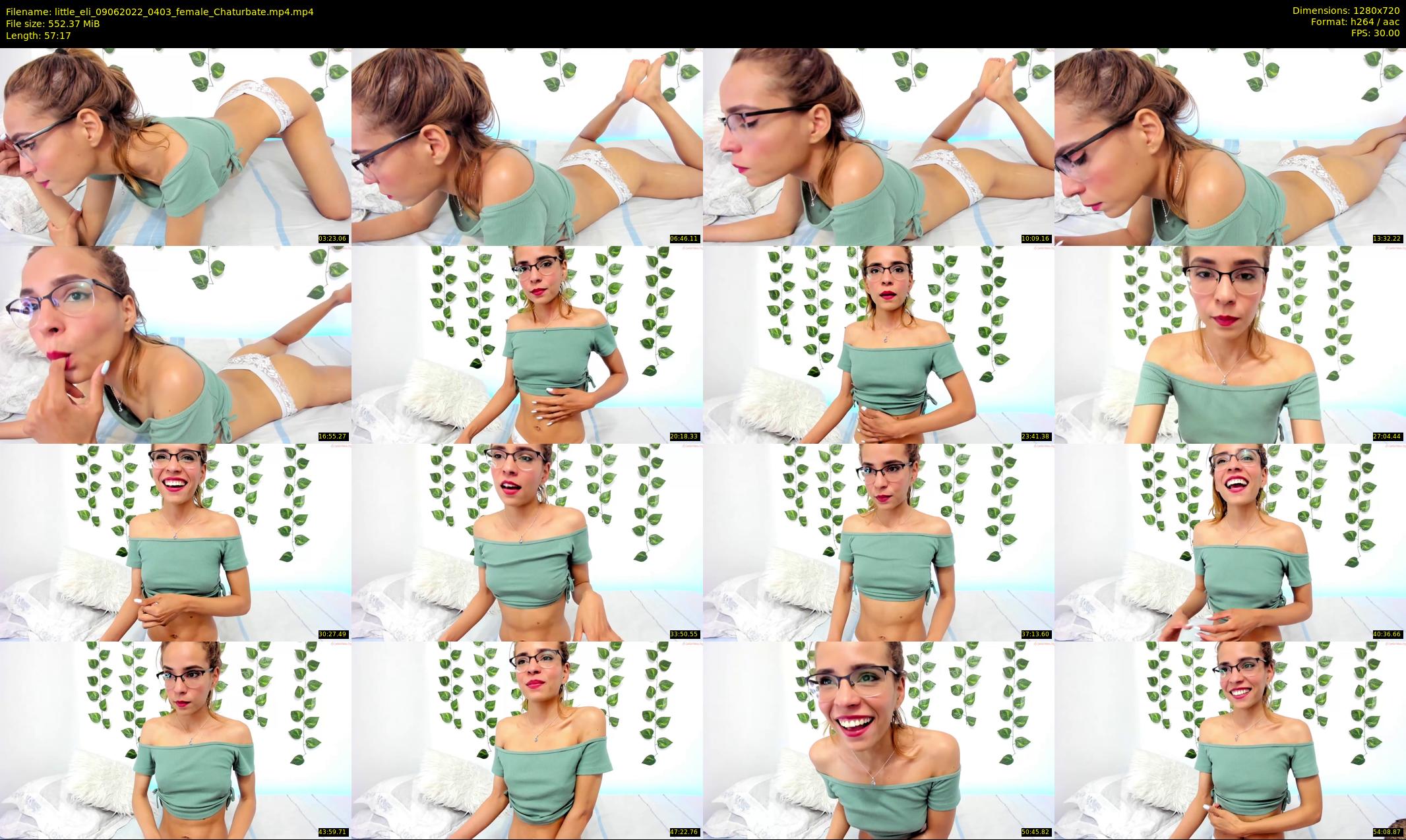 little_eli — 58 minute Chaturbate female cam show recording, 720p, Jun 9, 2022
