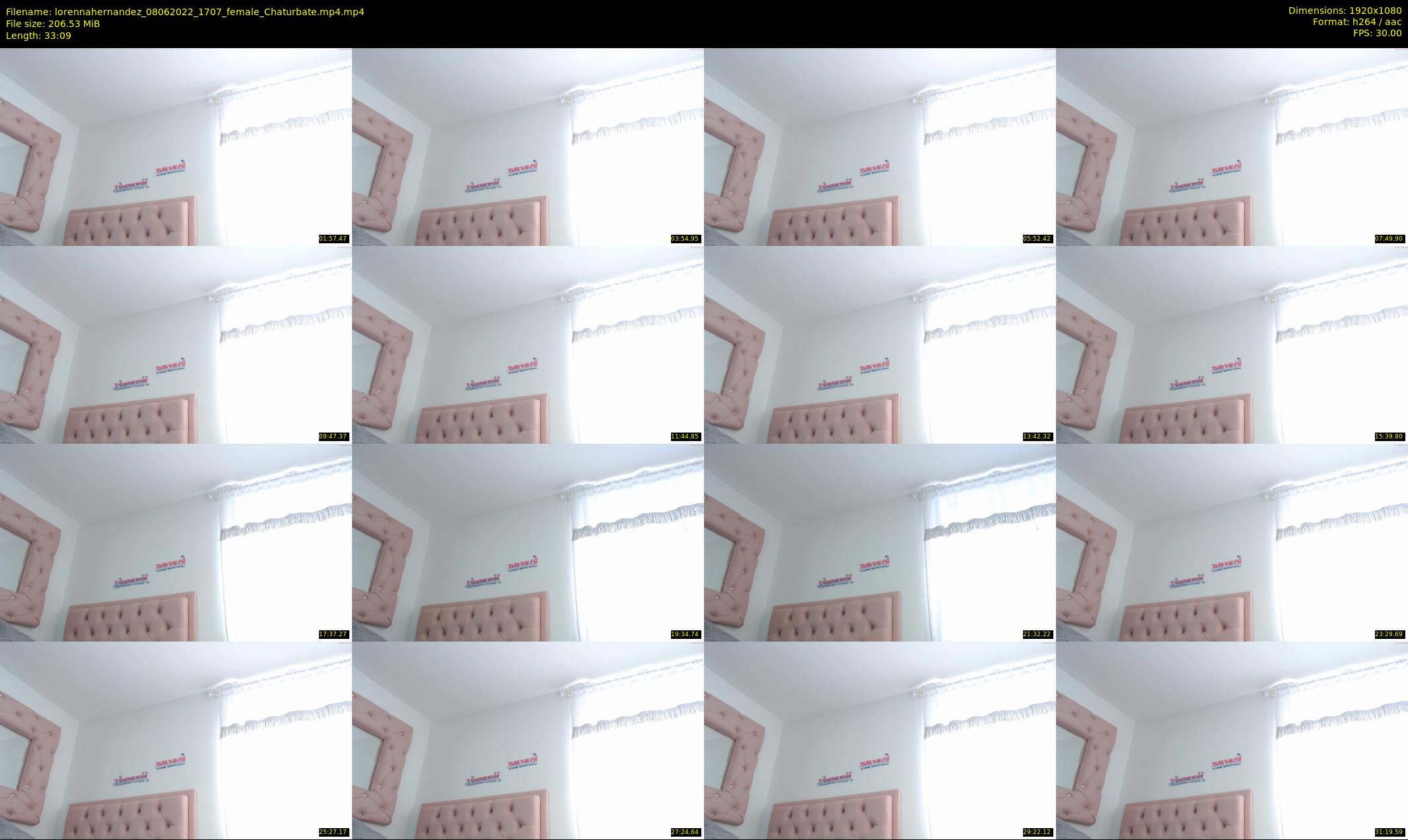 lorennahernandez — 34 minute Chaturbate female cam show recording, 1080p, Jun 8, 2022