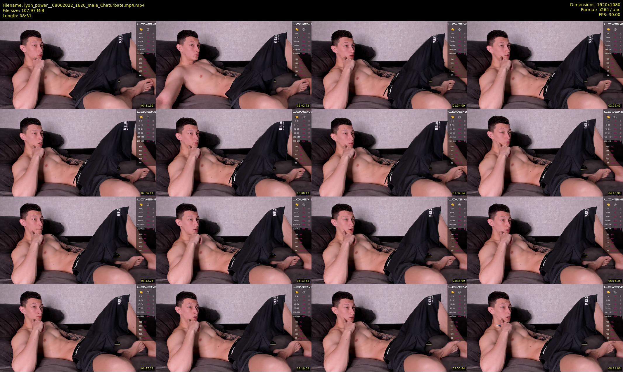 lyon_power_ — 9 minute Chaturbate male cam show recording, 1080p, Jun 8, 2022