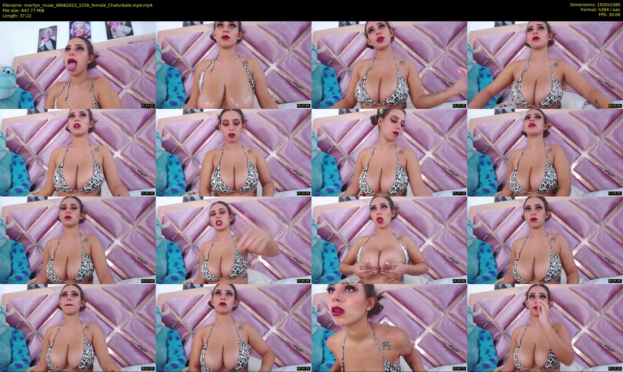 marilyn_rouse — 38 minute Chaturbate female cam show recording, 1080p, Jun 8, 2022