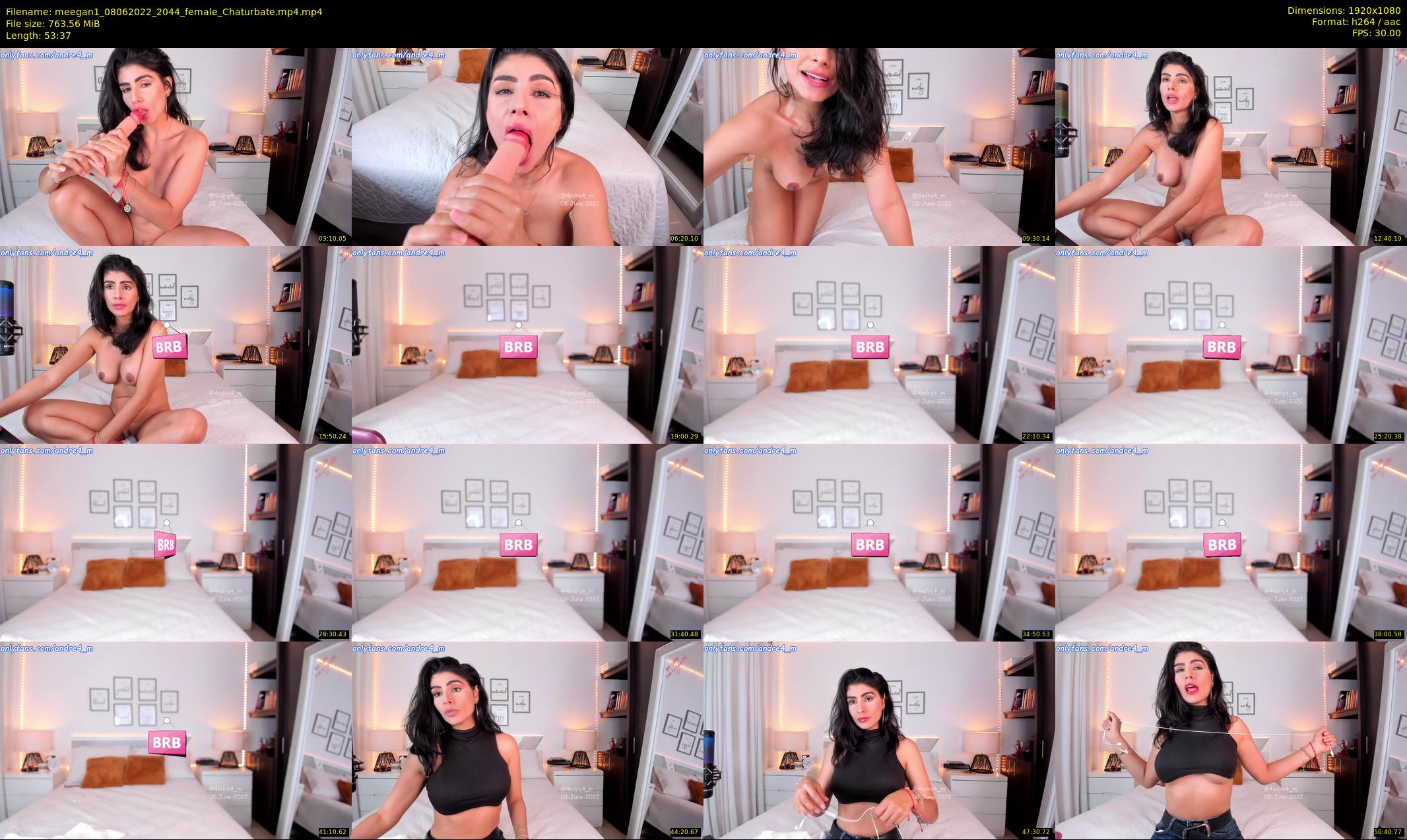 meegan1 — 54 minute Chaturbate female cam show recording, 1080p, Jun 8, 2022