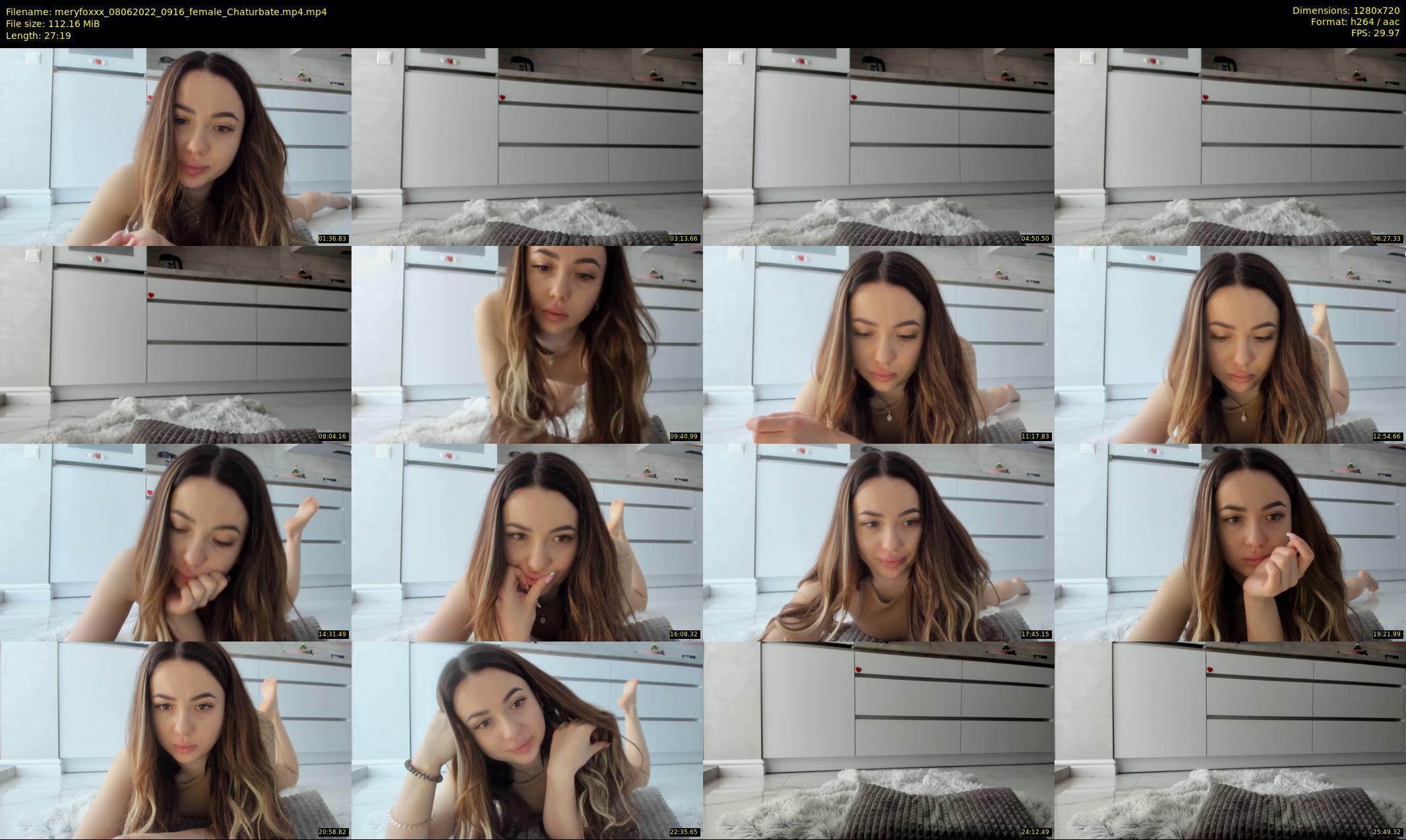 meryfoxxx — 28 minute Chaturbate female cam show recording, 720p, Jun 8, 2022