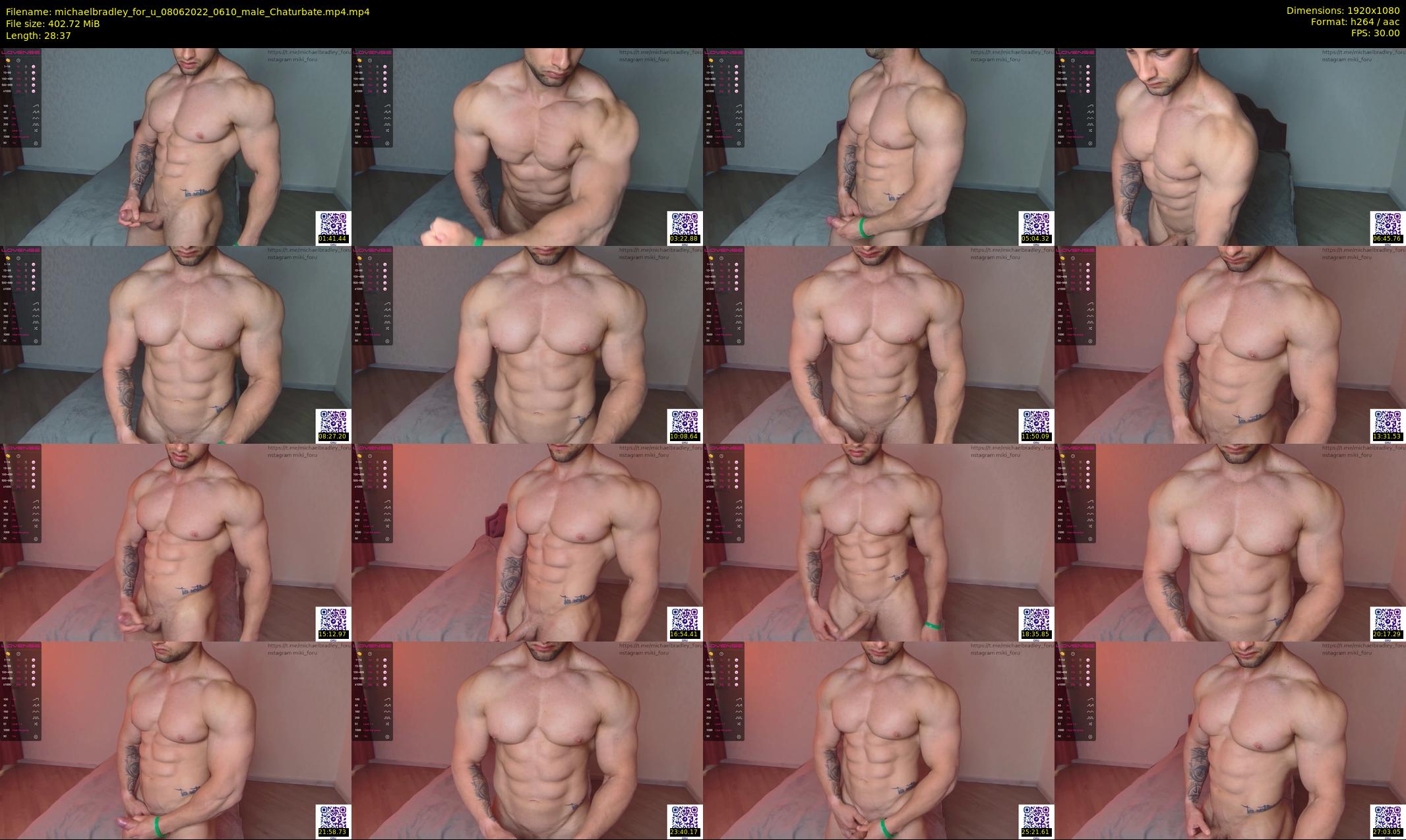 michaelbradley_for_u — 29 minute Chaturbate male cam show recording, 1080p, Jun 8, 2022