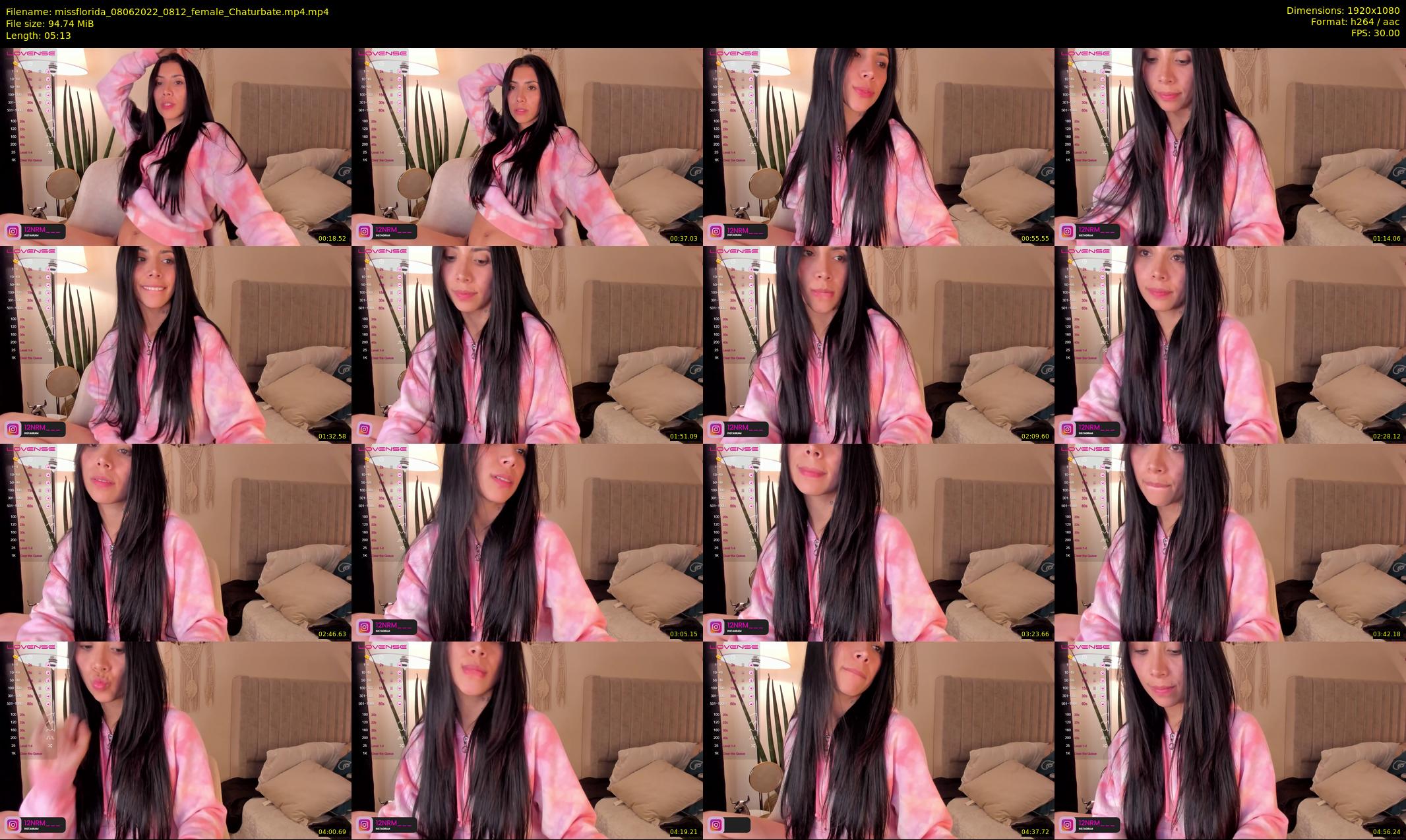 missflorida — 6 minute Chaturbate female cam show recording, 1080p, Jun 8, 2022