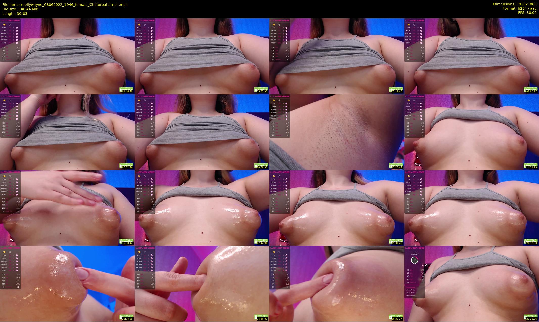mollywayne — 31 minute Chaturbate female cam show recording, 1080p, Jun 8, 2022