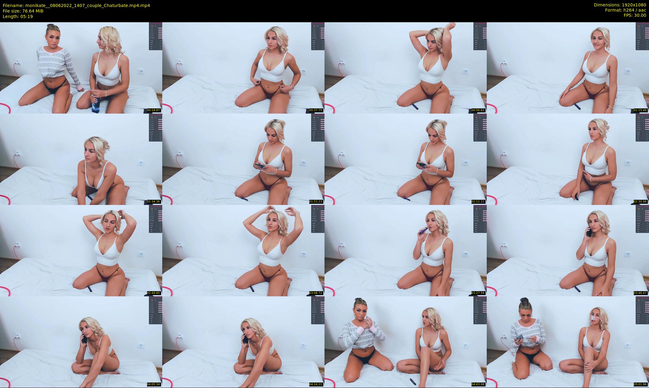 monikate_ — 6 minute Chaturbate couple cam show recording, 1080p, Jun 8, 2022