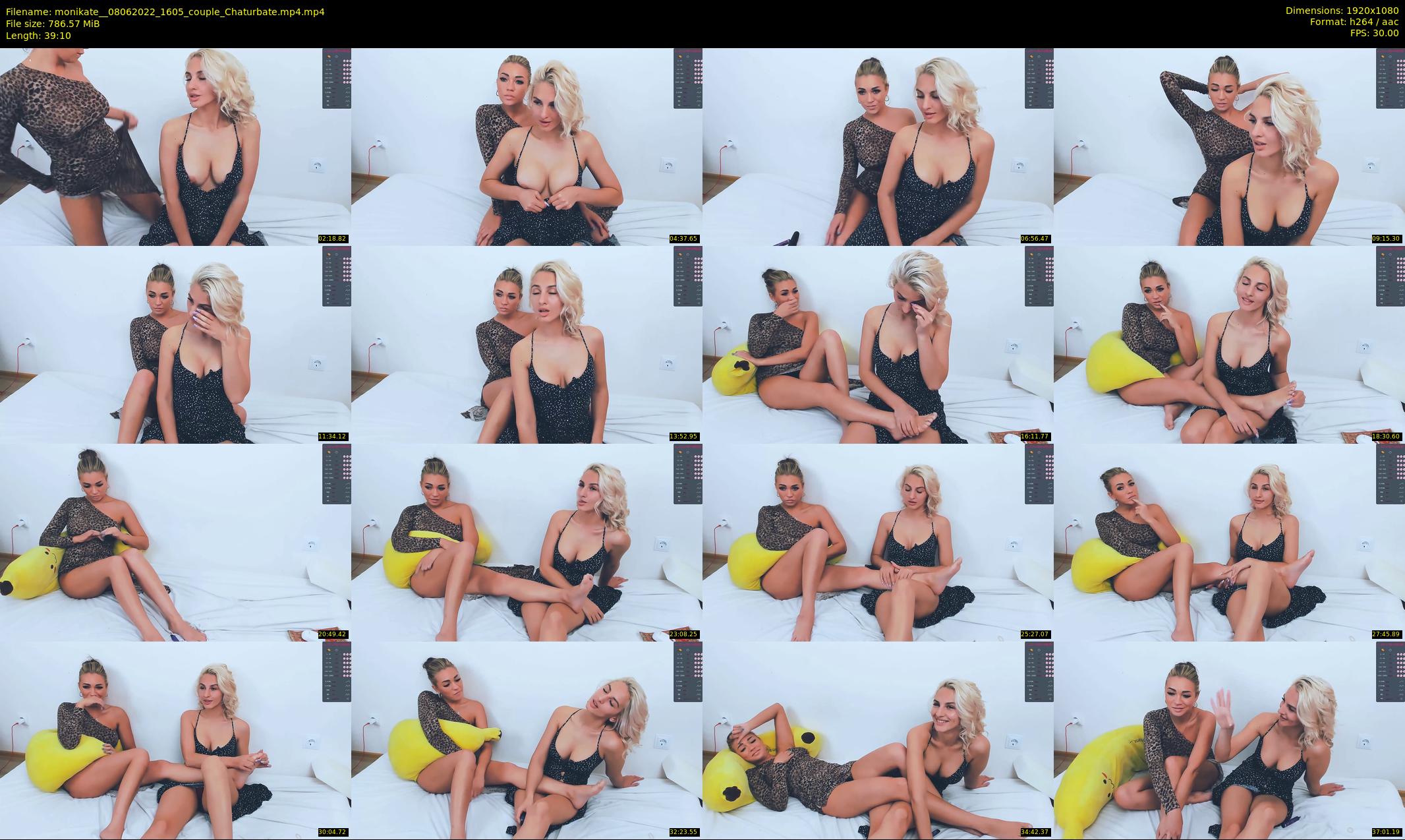 monikate_ — 40 minute Chaturbate couple cam show recording, 1080p, Jun 8, 2022