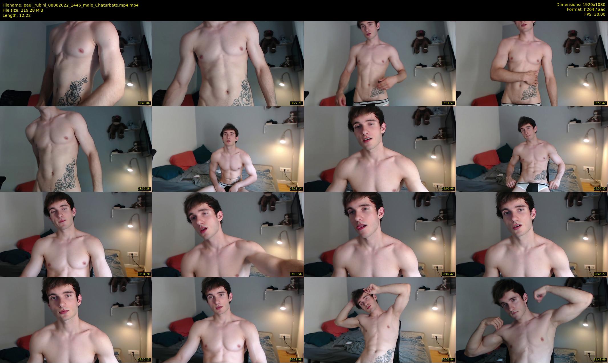 paul_rubini — 13 minute Chaturbate male cam show recording, 1080p, Jun 8, 2022