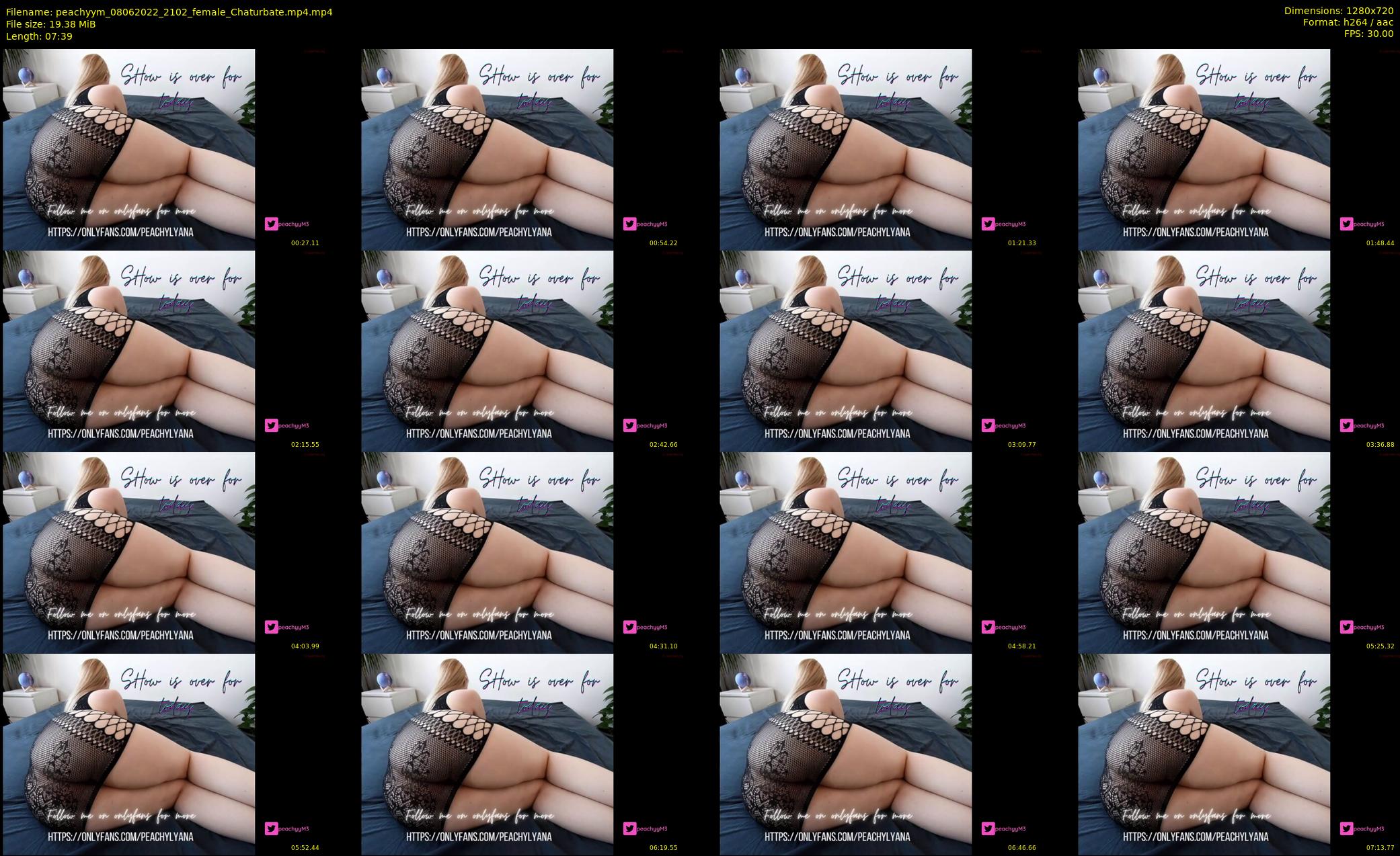 peachyym — 8 minute Chaturbate female cam show recording, 720p, Jun 8, 2022
