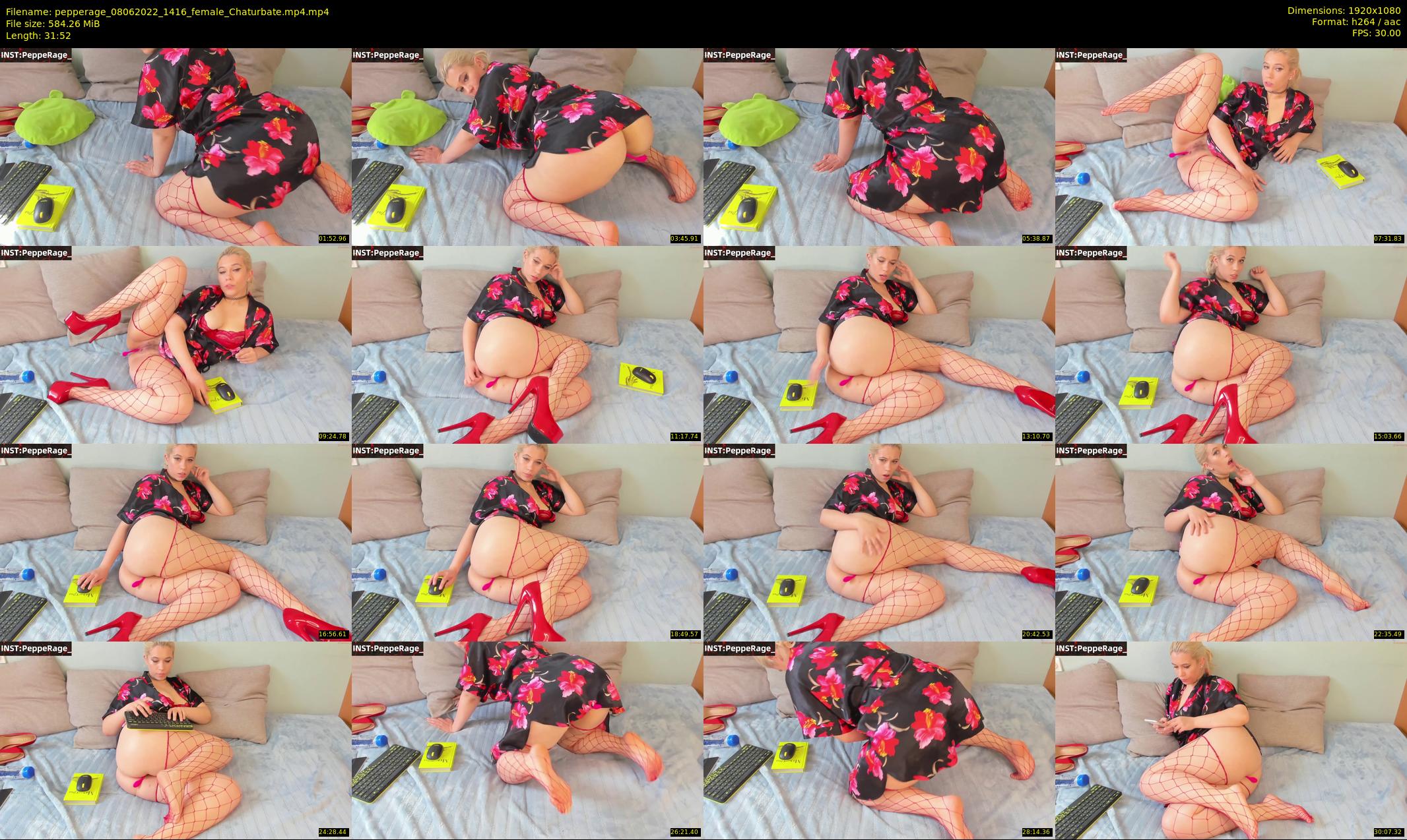 pepperage — 32 minute Chaturbate female cam show recording, 1080p, Jun 8, 2022