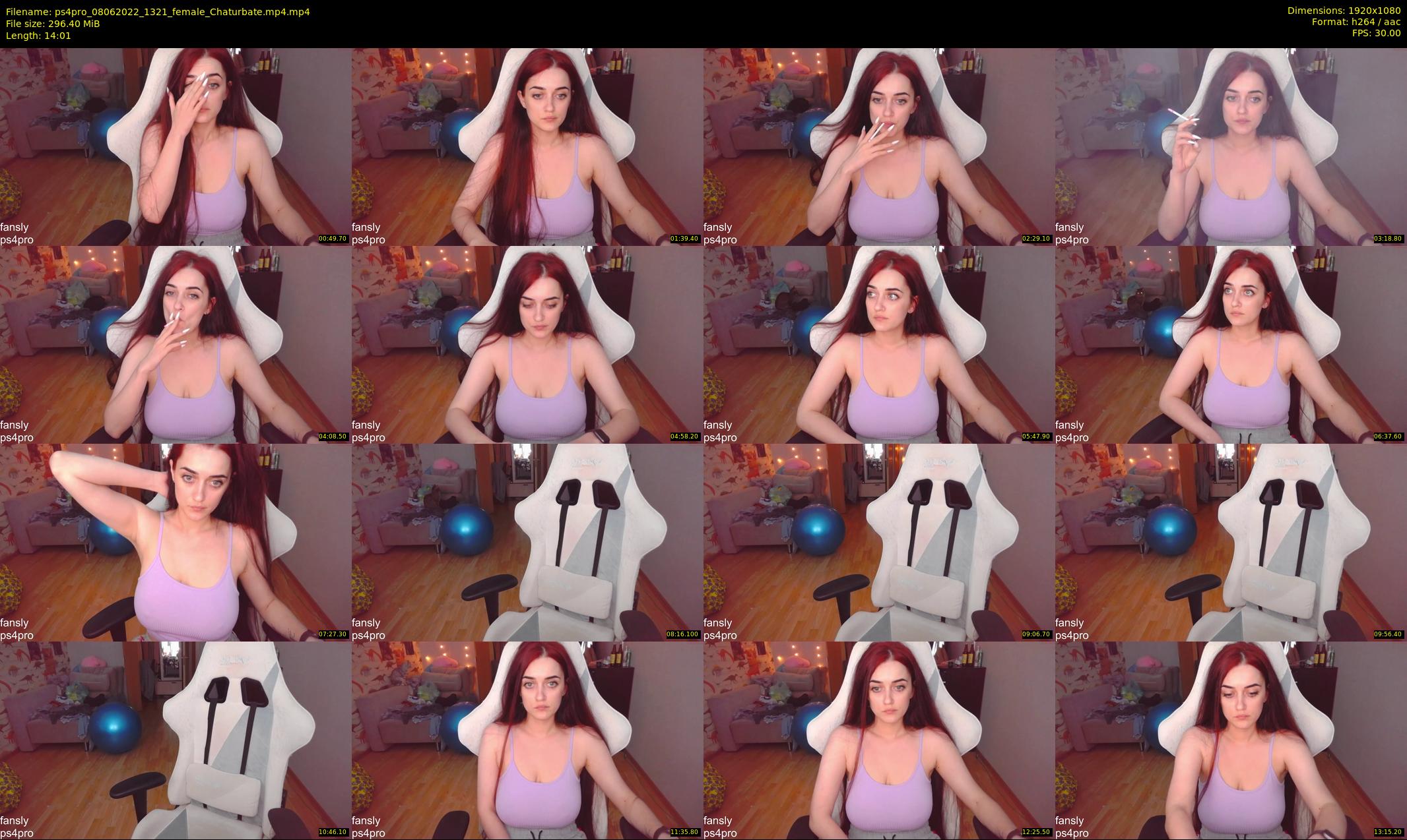 ps4pro — 15 minute Chaturbate female cam show recording, 1080p, Jun 8, 2022