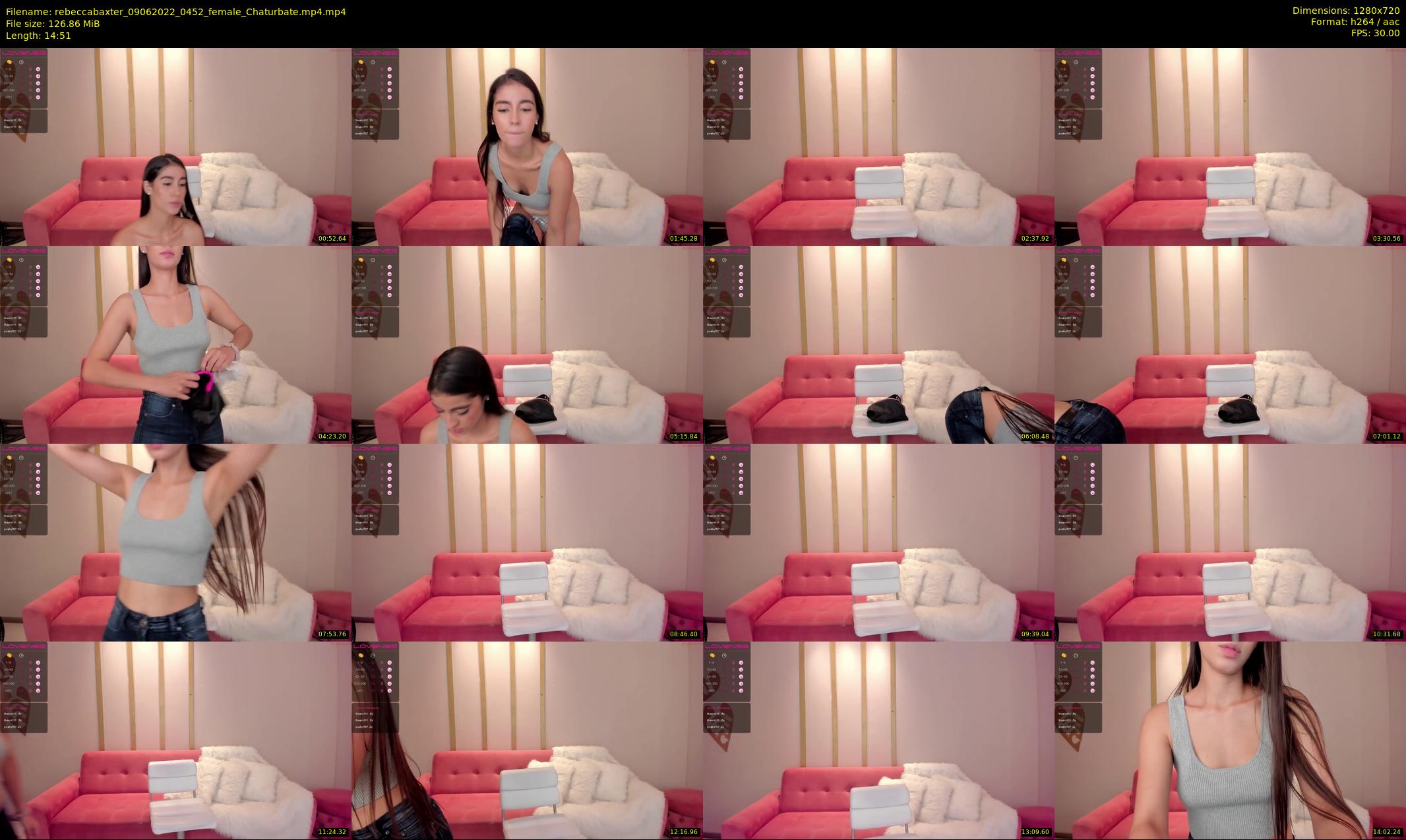 rebeccabaxter — 15 minute Chaturbate female cam show recording, 720p, Jun 9, 2022