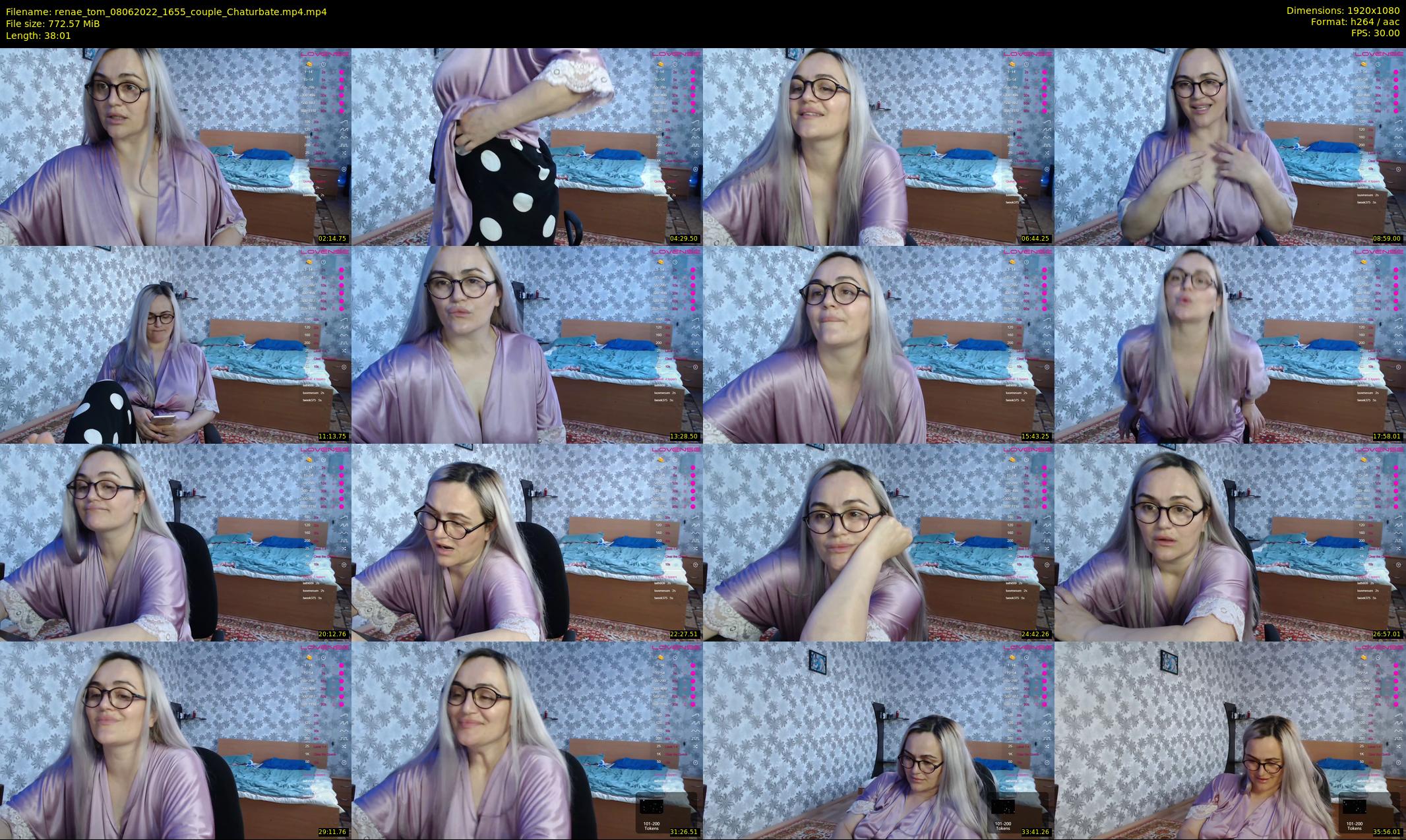renae_tom — 39 minute Chaturbate couple cam show recording, 1080p, Jun 8, 2022