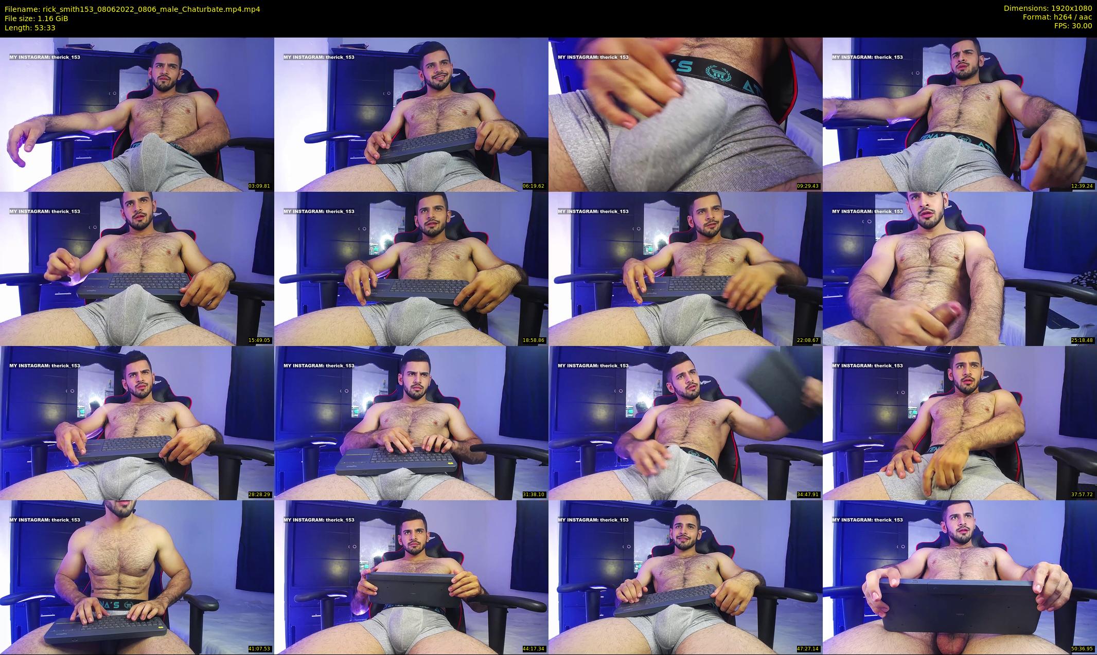 rick_smith153 — 54 minute Chaturbate male cam show recording, 1080p, Jun 8, 2022