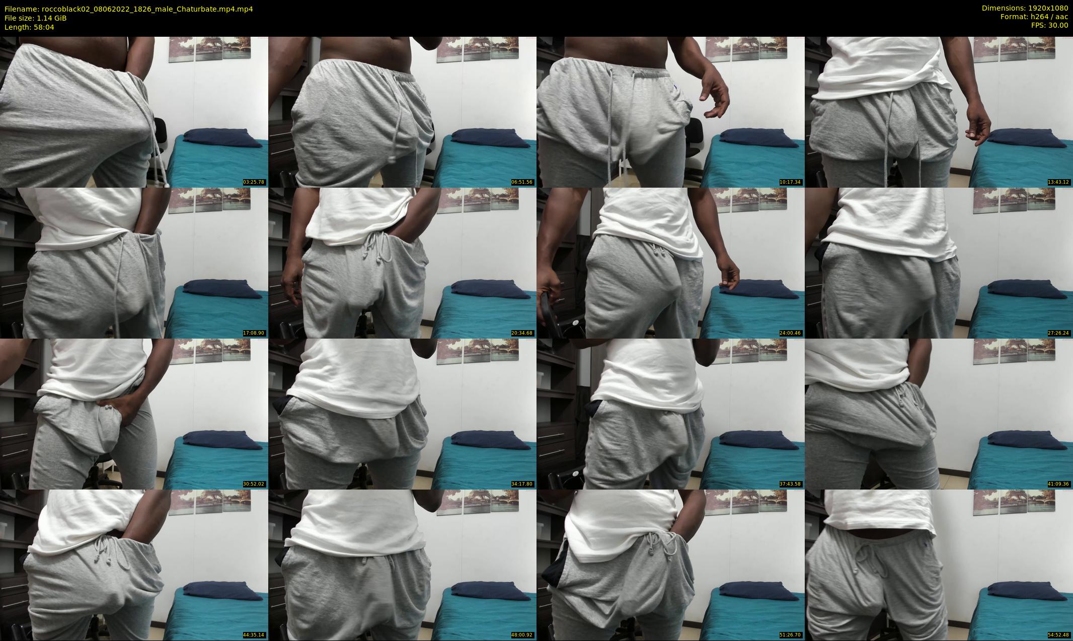 roccoblack02 — 59 minute Chaturbate male cam show recording, 1080p, Jun 8, 2022
