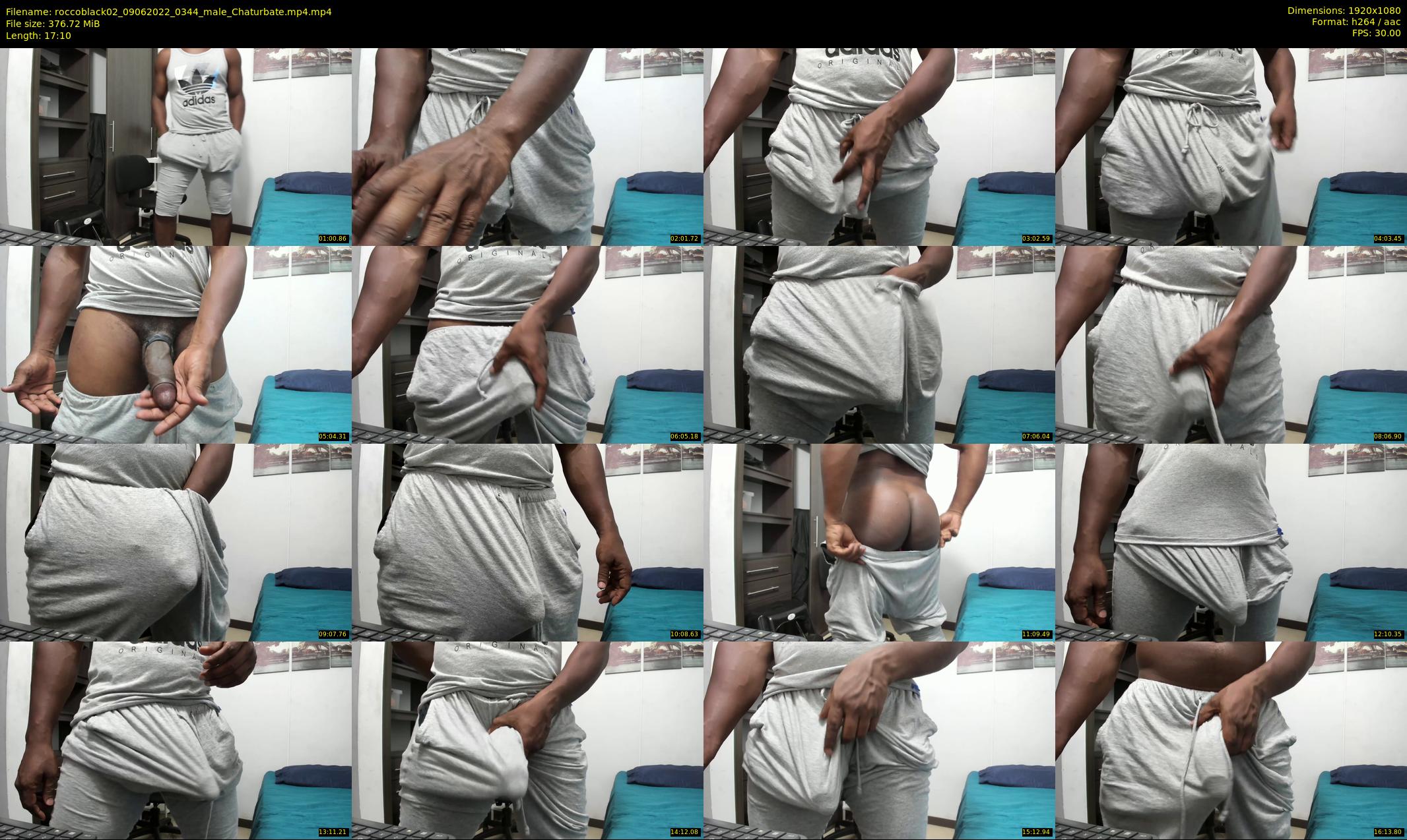 roccoblack02 — 18 minute Chaturbate male cam show recording, 1080p, Jun 9, 2022