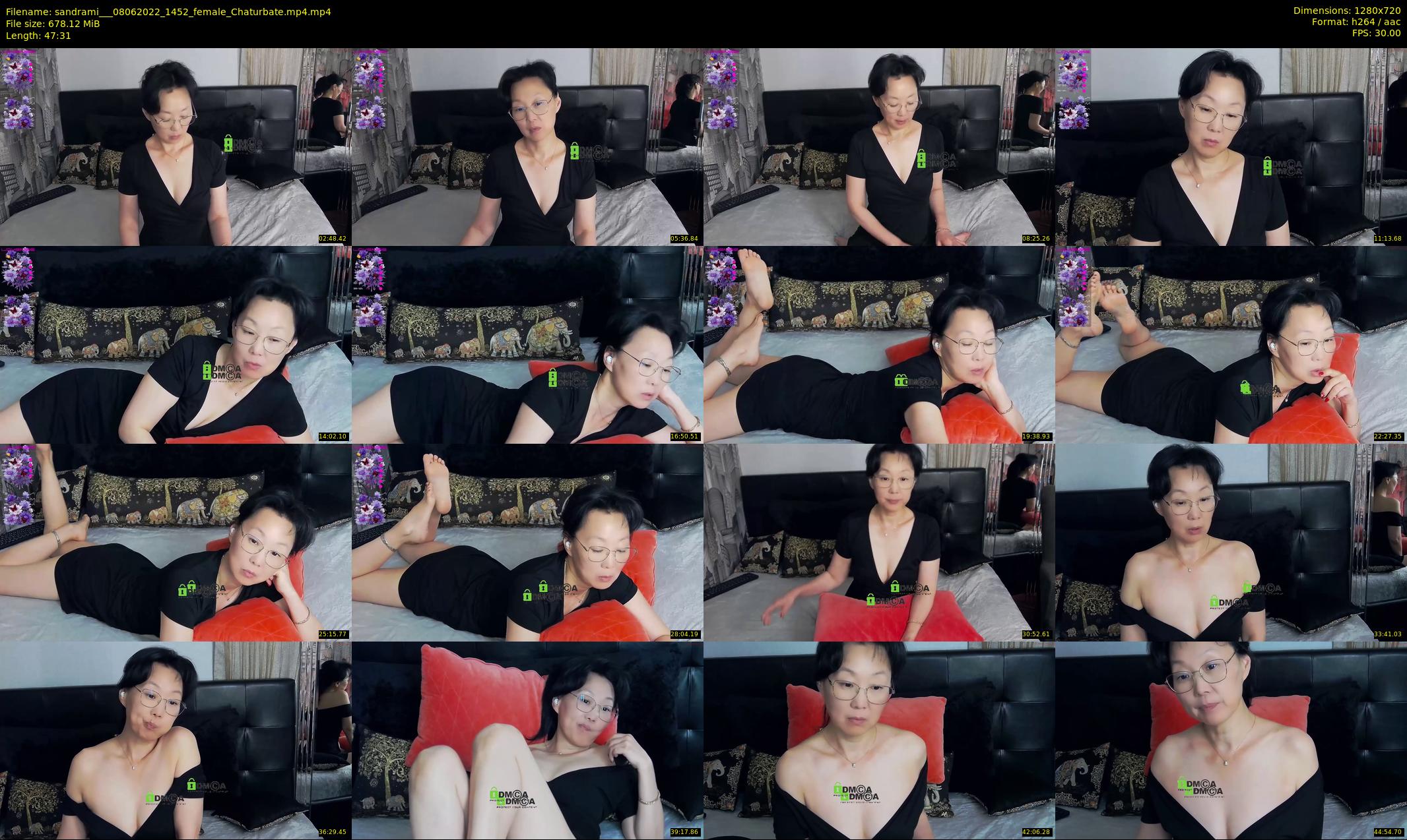sandrami__ — 48 minute Chaturbate female cam show recording, 720p, Jun 8, 2022