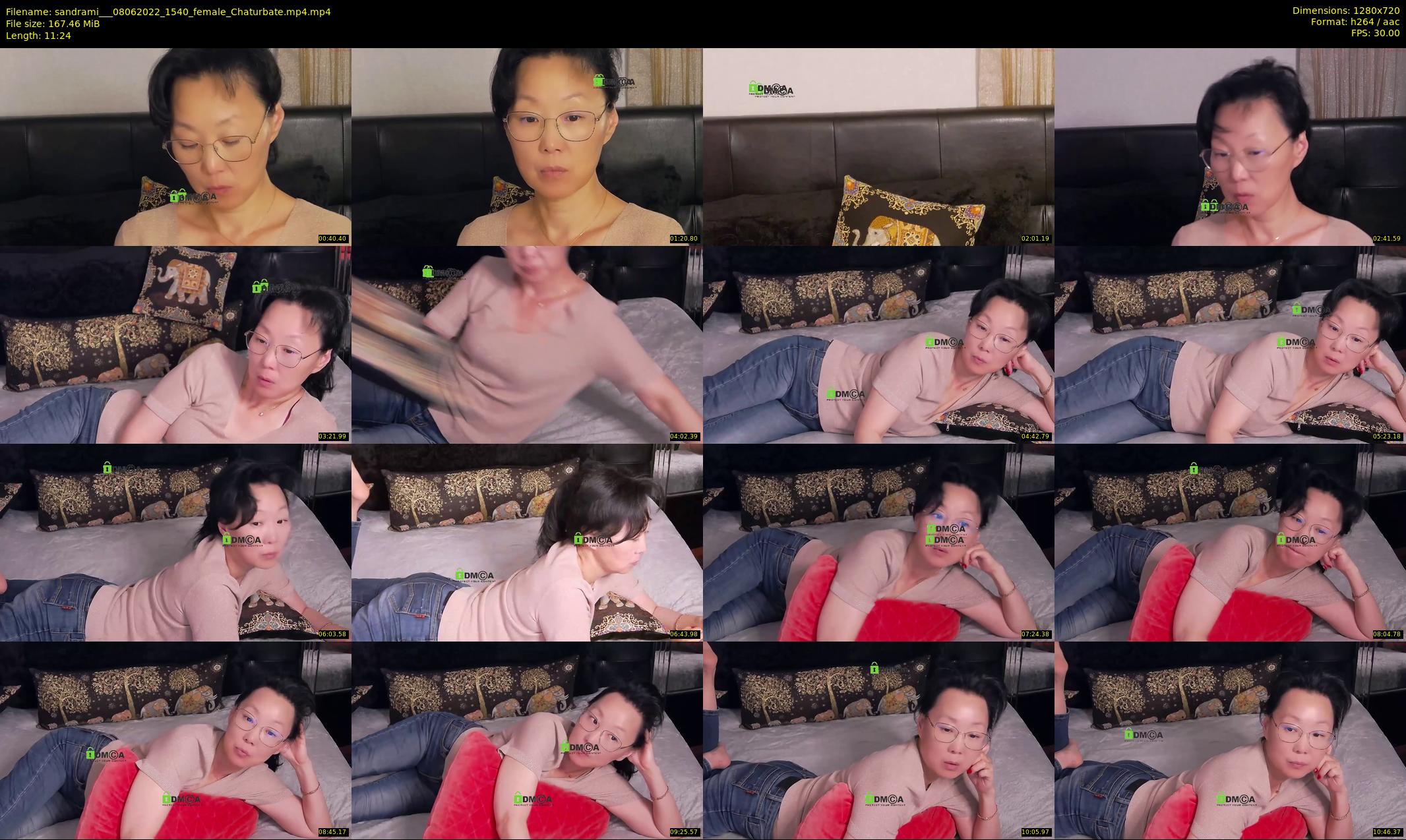 sandrami__ — 12 minute Chaturbate female cam show recording, 720p, Jun 8, 2022