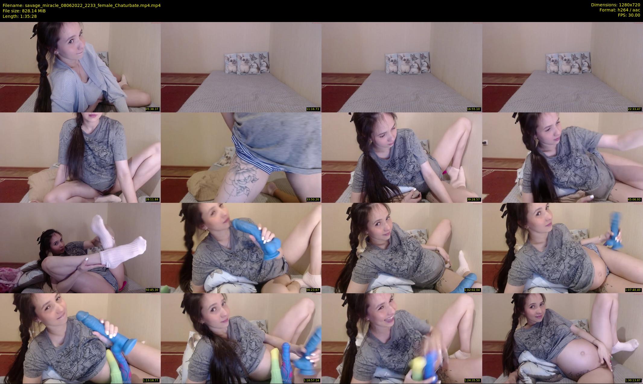 savage_miracle — 96 minute Chaturbate female cam show recording, 720p, Jun 8, 2022