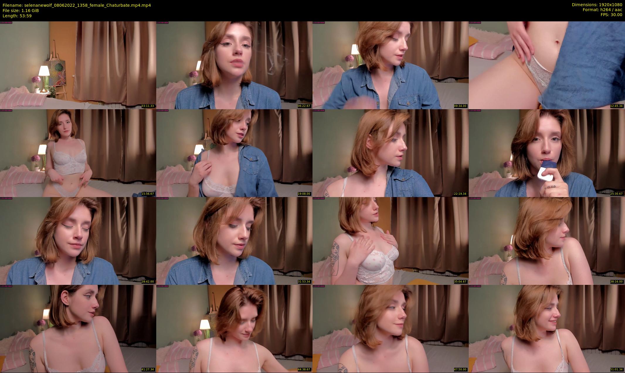 selenanewolf — 54 minute Chaturbate couple cam show recording, 1080p, Jun 8, 2022
