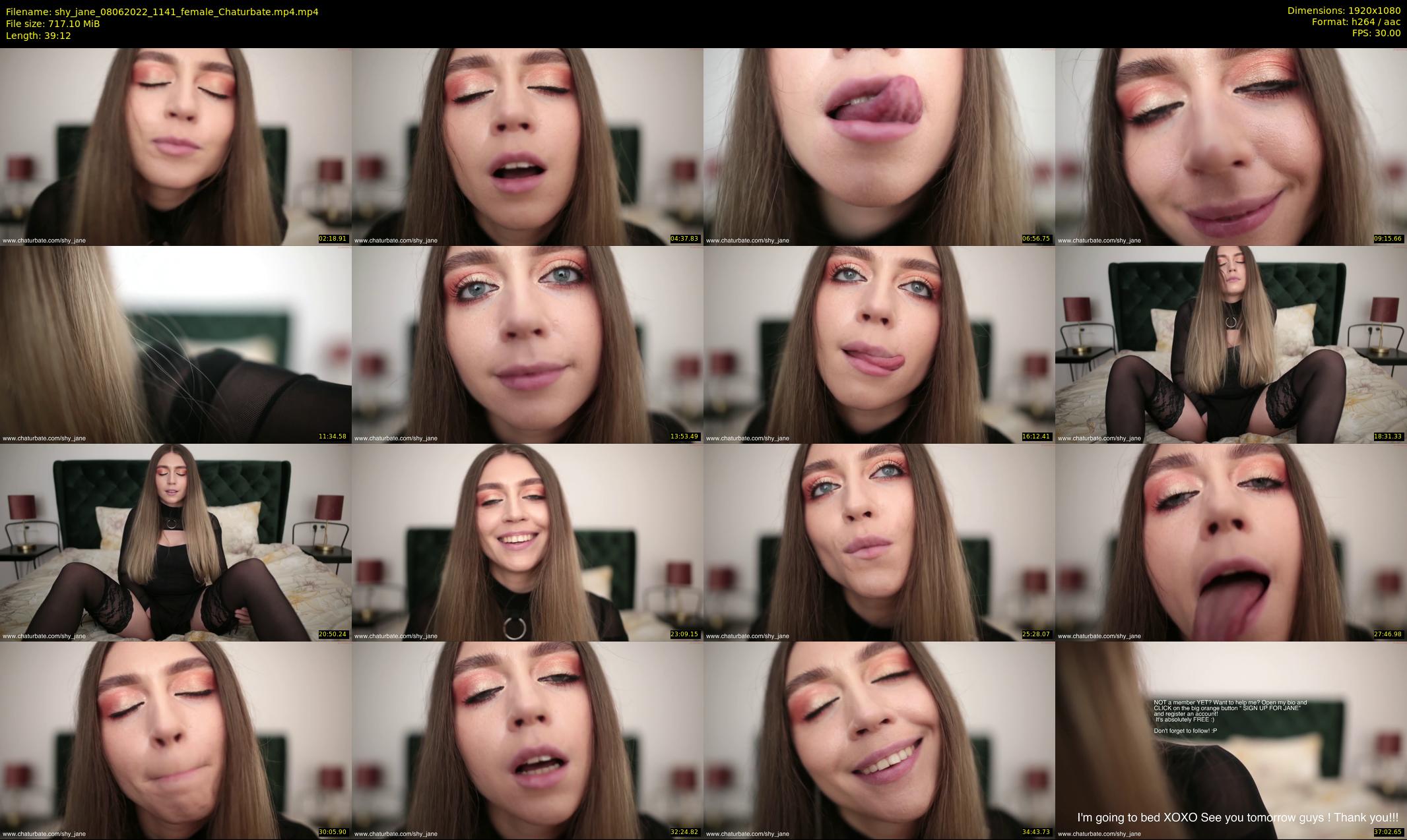 shy_jane — 40 minute Chaturbate female cam show recording, 1080p, Jun 8, 2022