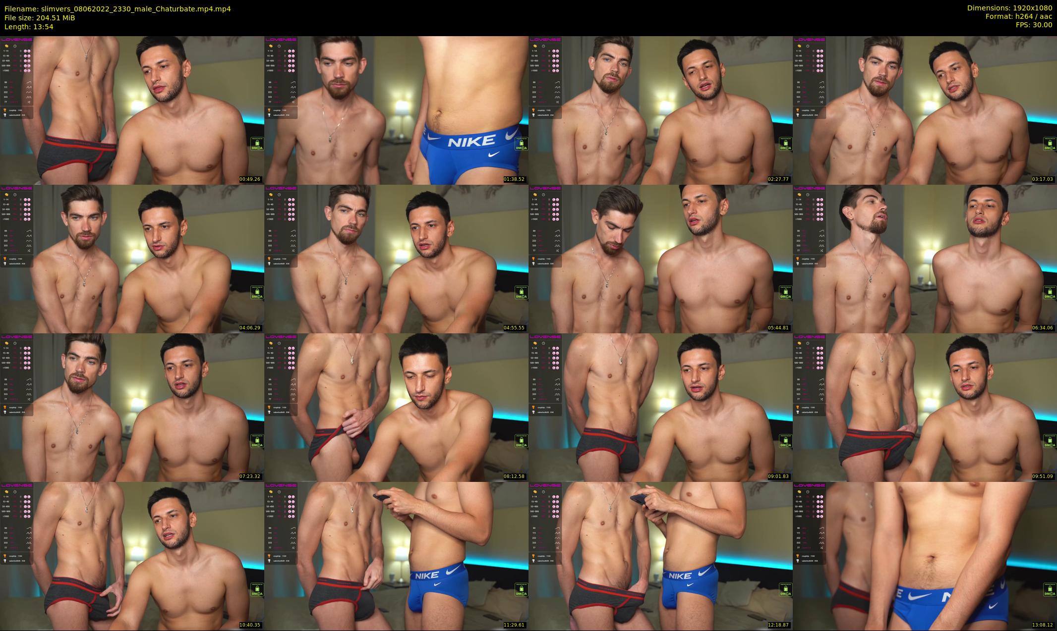 slimvers — 14 minute Chaturbate male cam show recording, 1080p, Jun 8, 2022