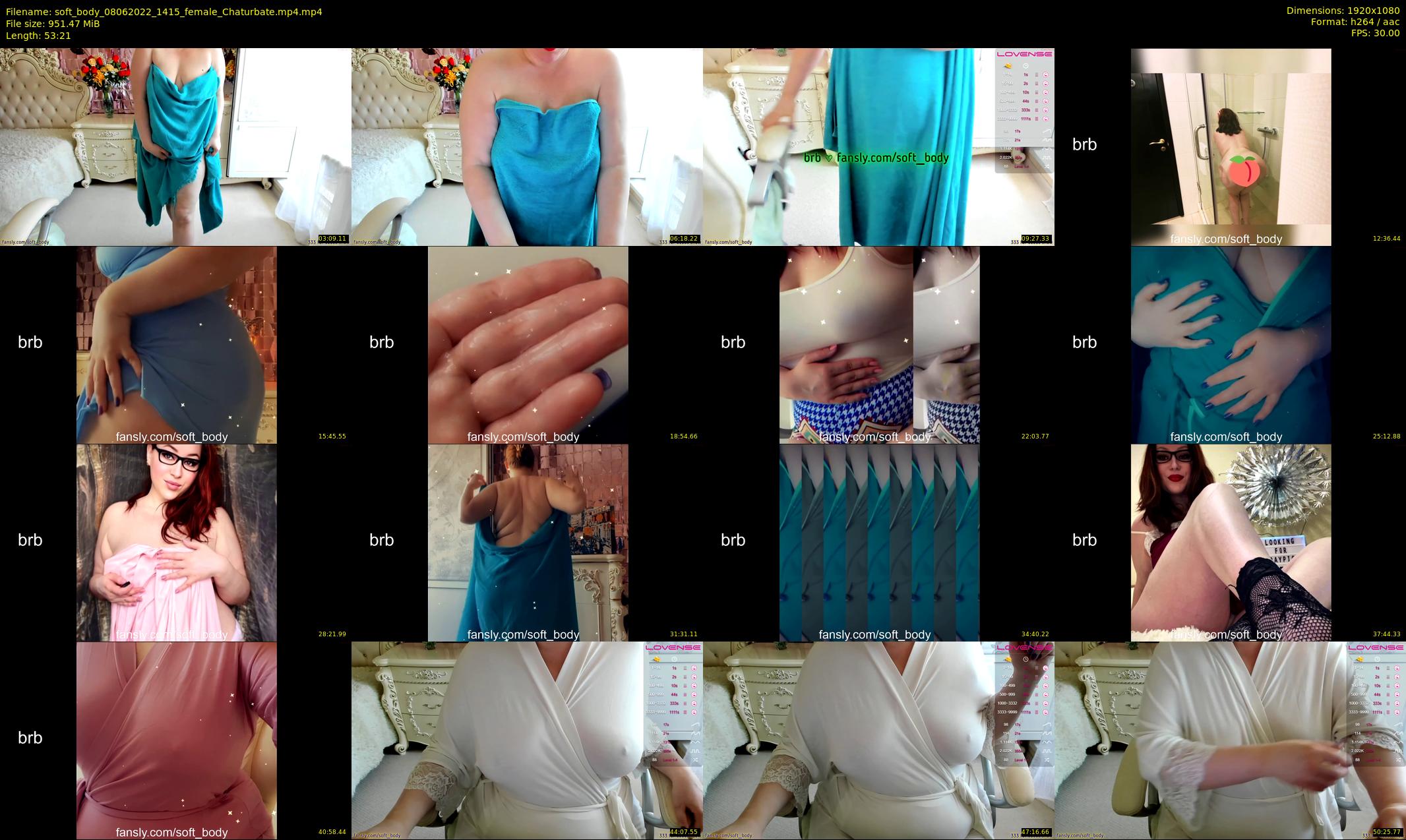 soft_body — 54 minute Chaturbate female cam show recording, 1080p, Jun 8, 2022