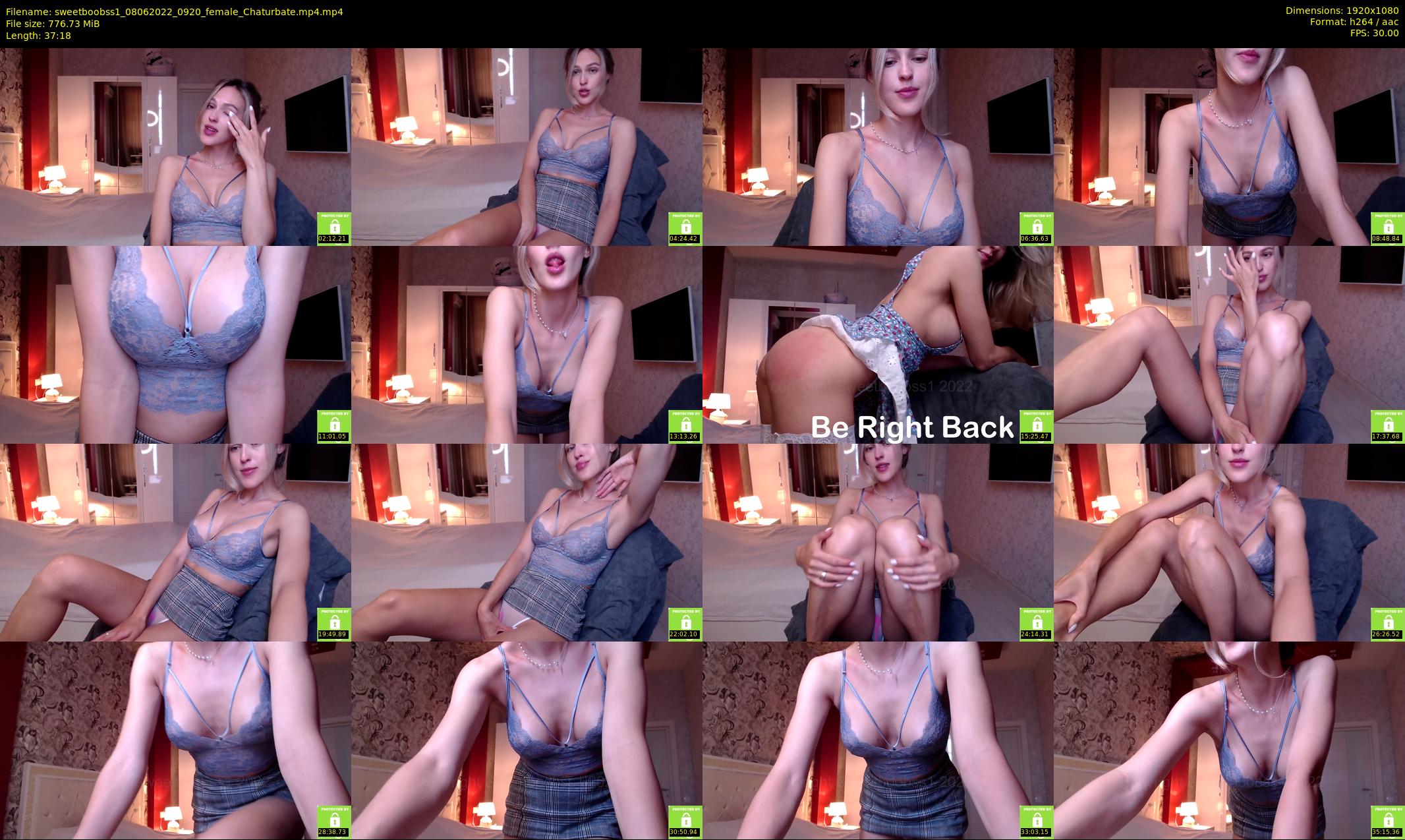 sweetboobss1 — 38 minute Chaturbate couple cam show recording, 1080p, Jun 8, 2022