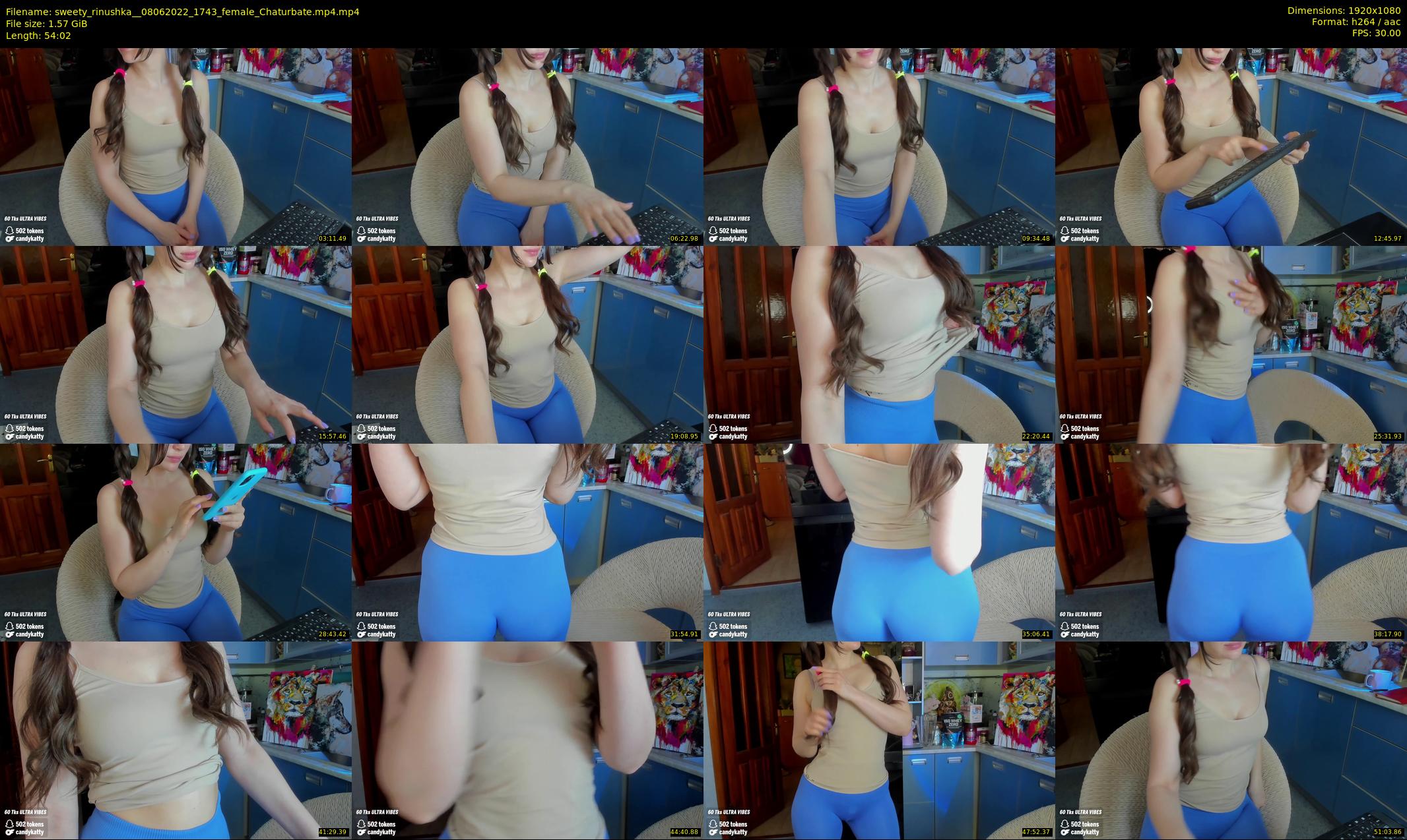 sweety_rinushka_ — 55 minute Chaturbate female cam show recording, 1080p, Jun 8, 2022