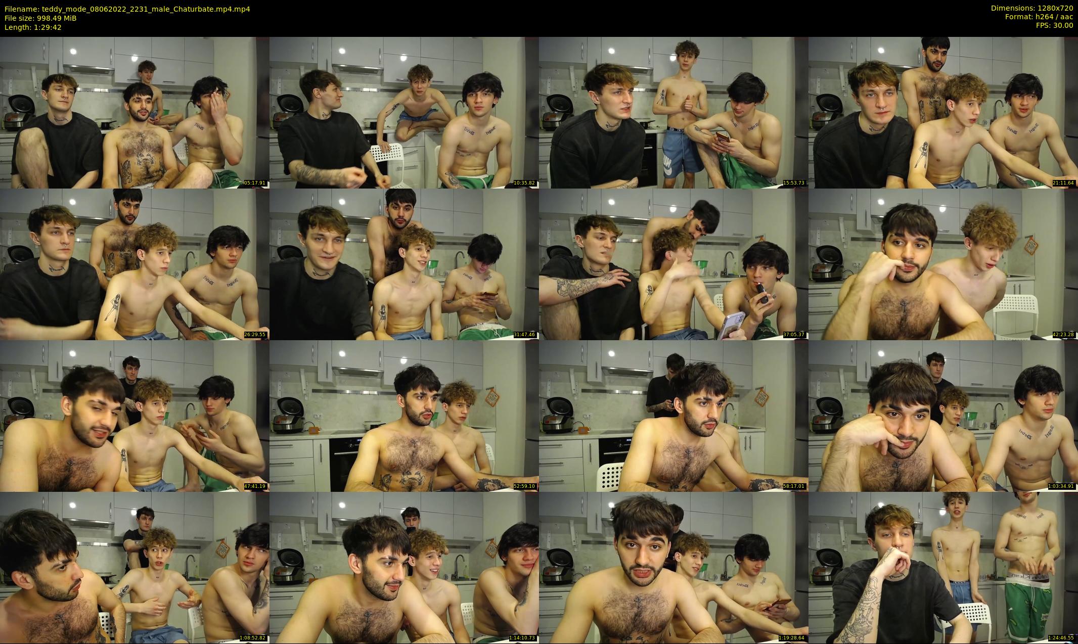 teddy_mode — 90 minute Chaturbate couple cam show recording, 720p, Jun 8, 2022