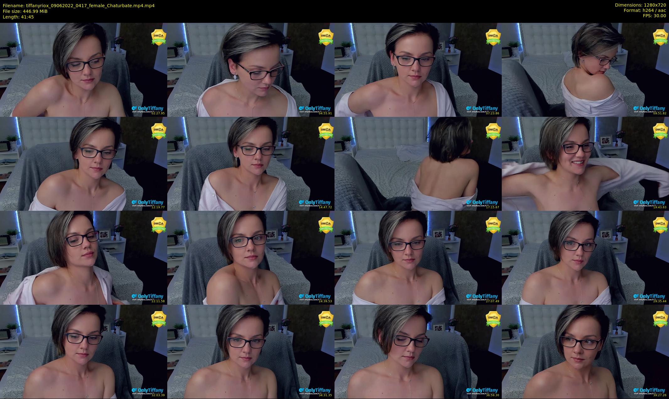 tiffanyriox — 42 minute Chaturbate female cam show recording, 720p, Jun 9, 2022