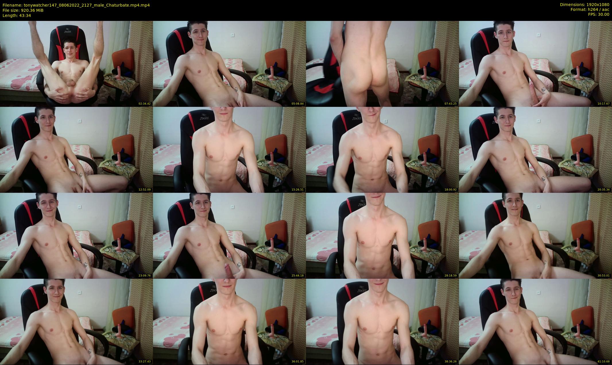 tonywatcher147 — 44 minute Chaturbate male cam show recording, 1080p, Jun 8, 2022
