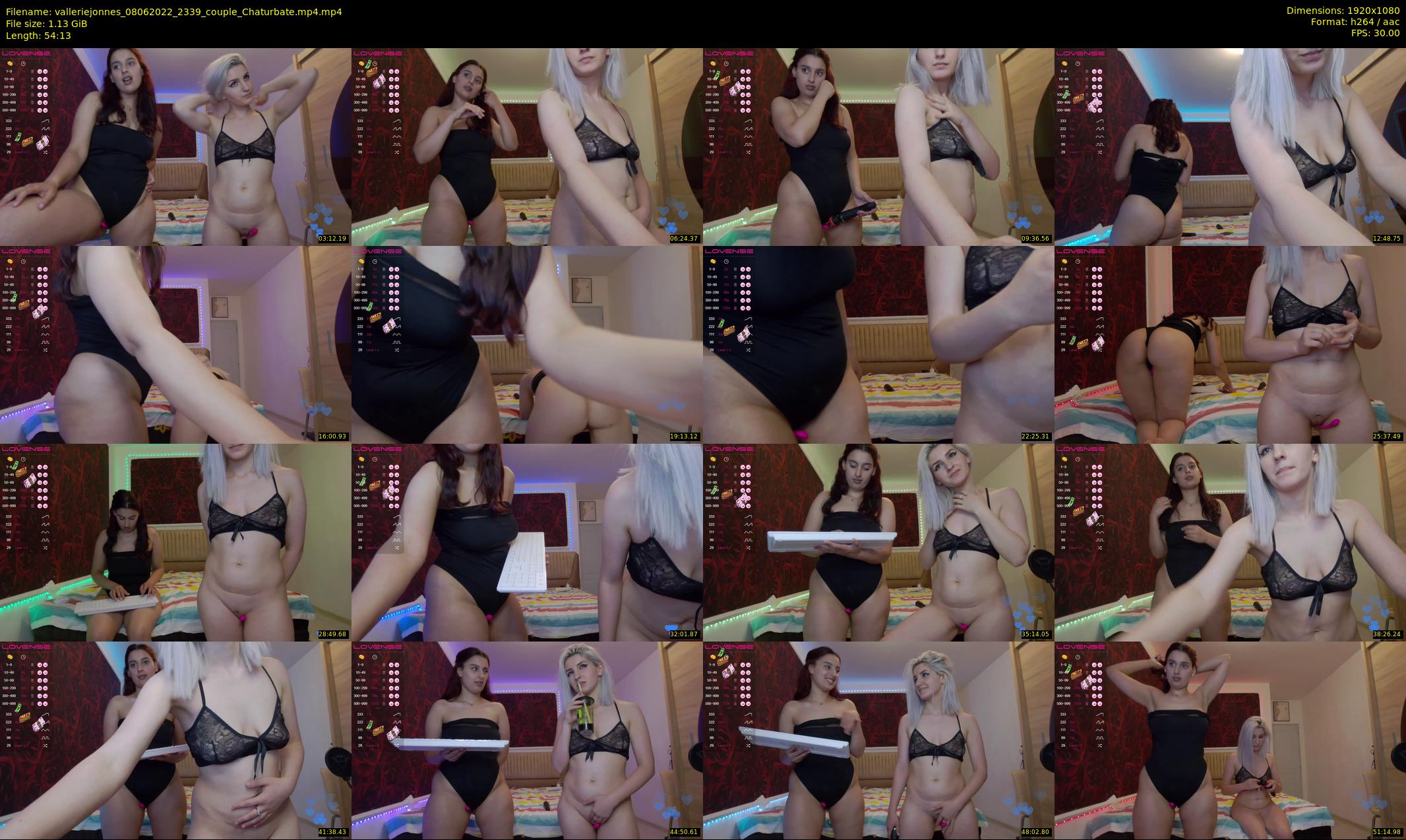 valleriejonnes — 55 minute Chaturbate female cam show recording, 1080p, Jun 8, 2022