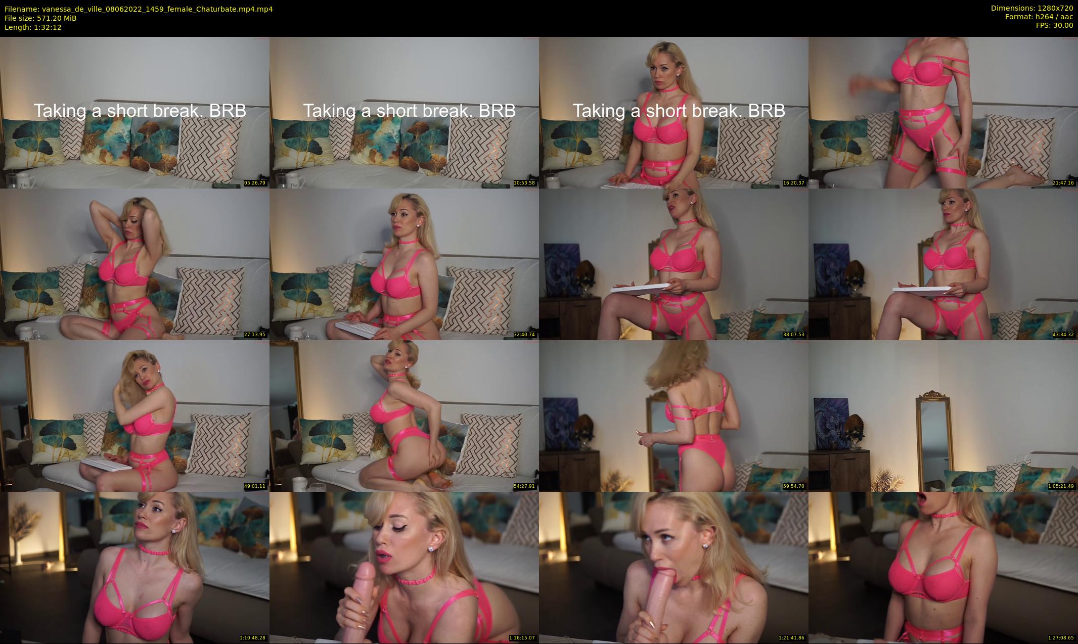vanessa_de_ville — 93 minute Chaturbate female cam show recording, 720p, Jun 8, 2022