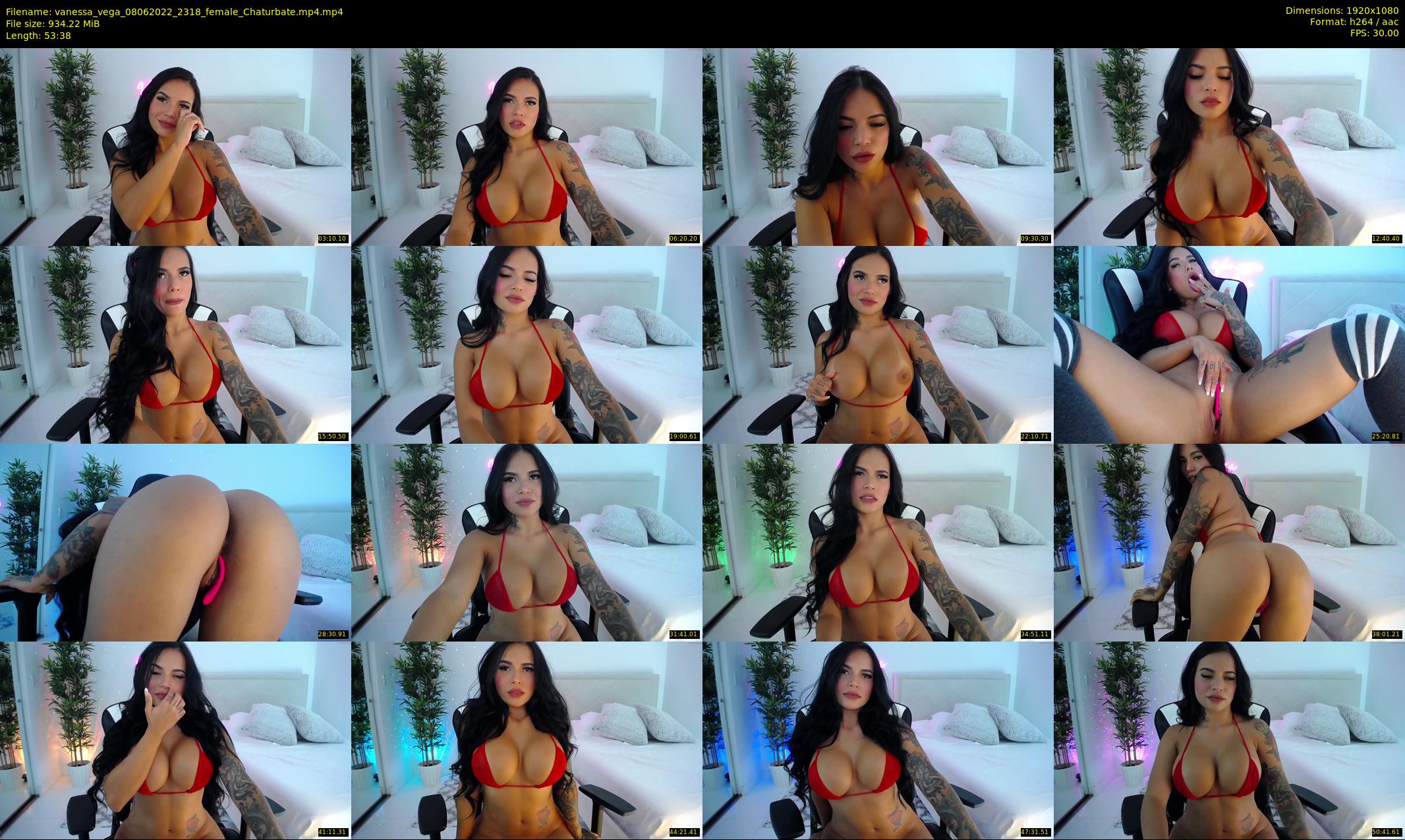 vanessa_vega — 54 minute Chaturbate female cam show recording, 1080p, Jun 8, 2022