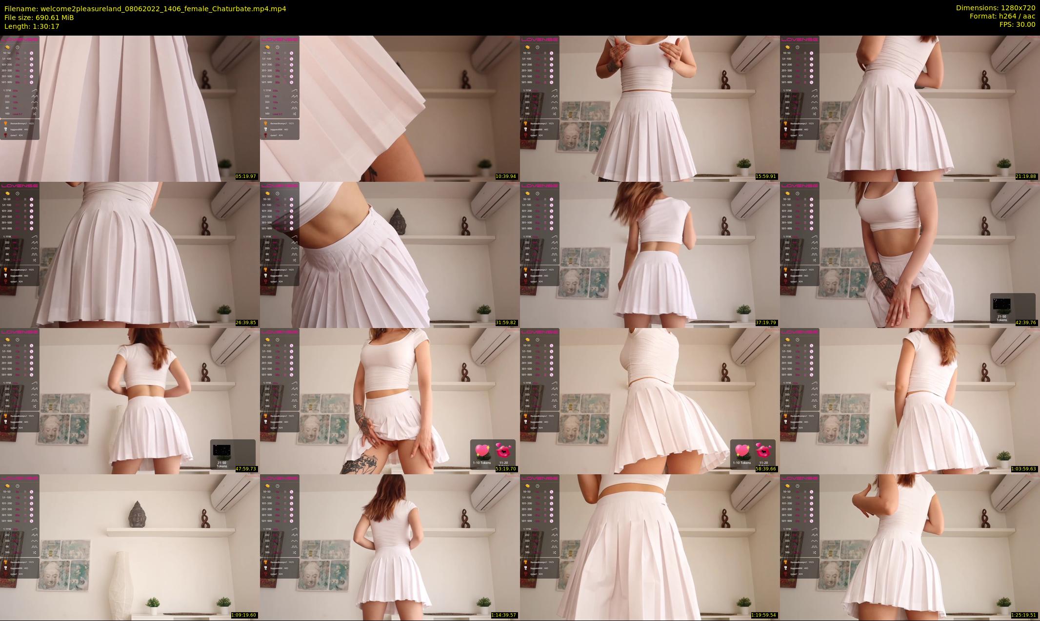 welcome2pleasureland — 91 minute Chaturbate female cam show recording, 720p, Jun 8, 2022