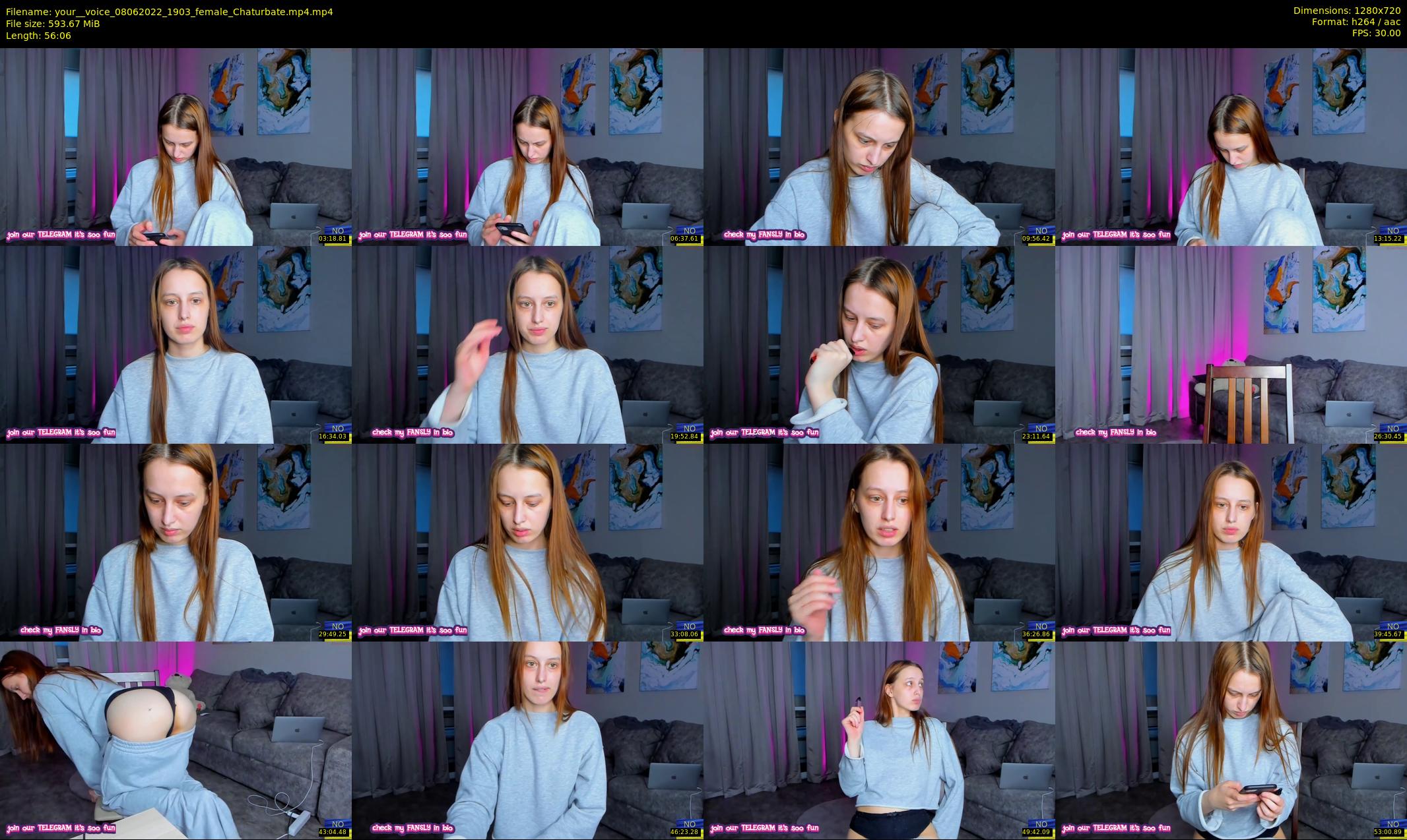 your__voice — 57 minute Chaturbate female cam show recording, 720p, Jun 8, 2022