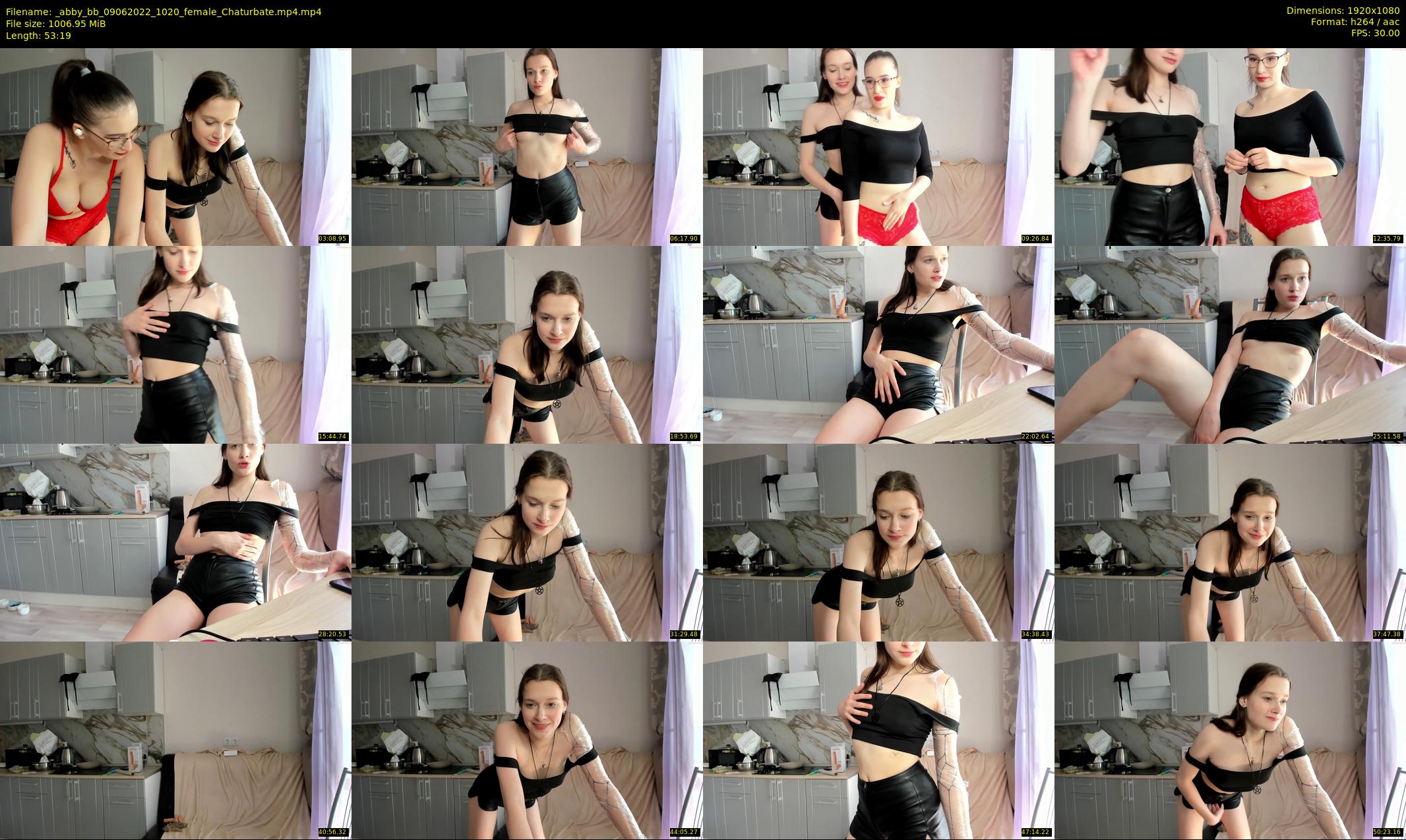 _abby_bb — 54 minute Chaturbate female cam show recording, 1080p, Jun 9, 2022