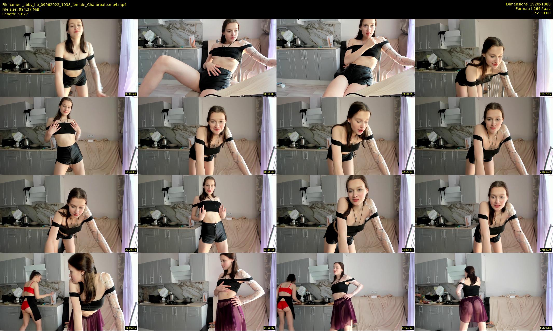 _abby_bb — 54 minute Chaturbate female cam show recording, 1080p, Jun 9, 2022