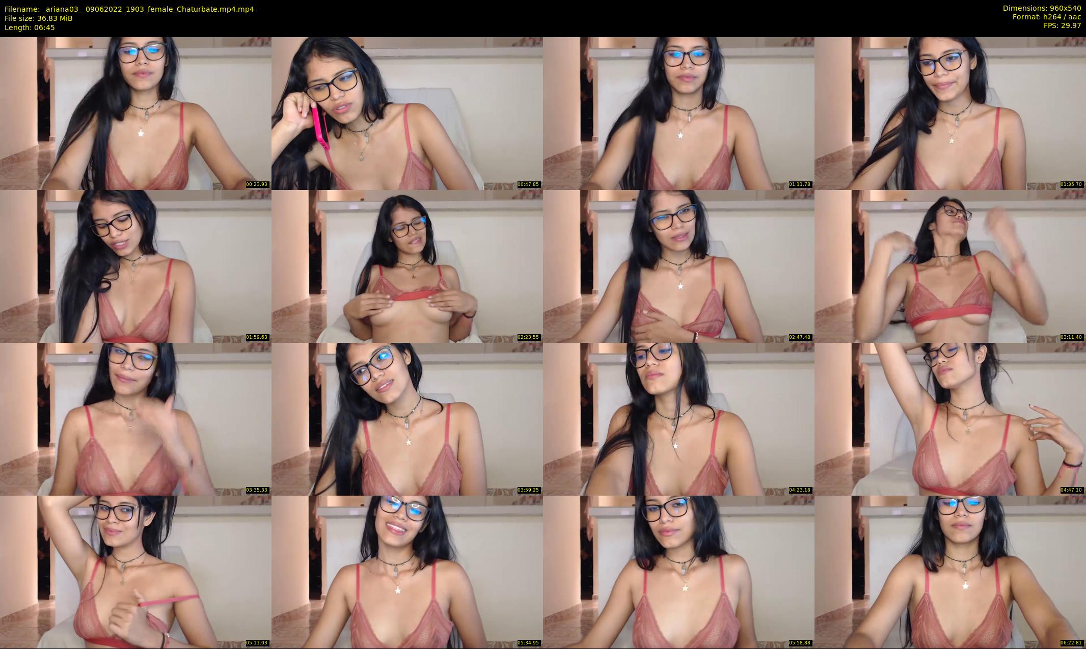 _ariana03_ — 7 minute Chaturbate female cam show recording, 480p, Jun 9, 2022